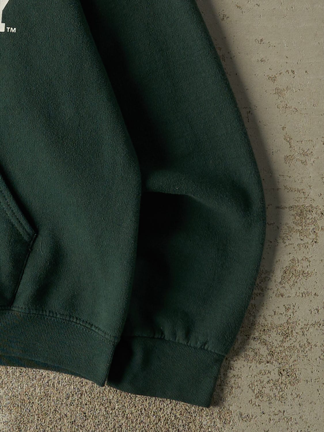 Vintage 90s Green Ohio University Hoodie (XS/S) - Image 4