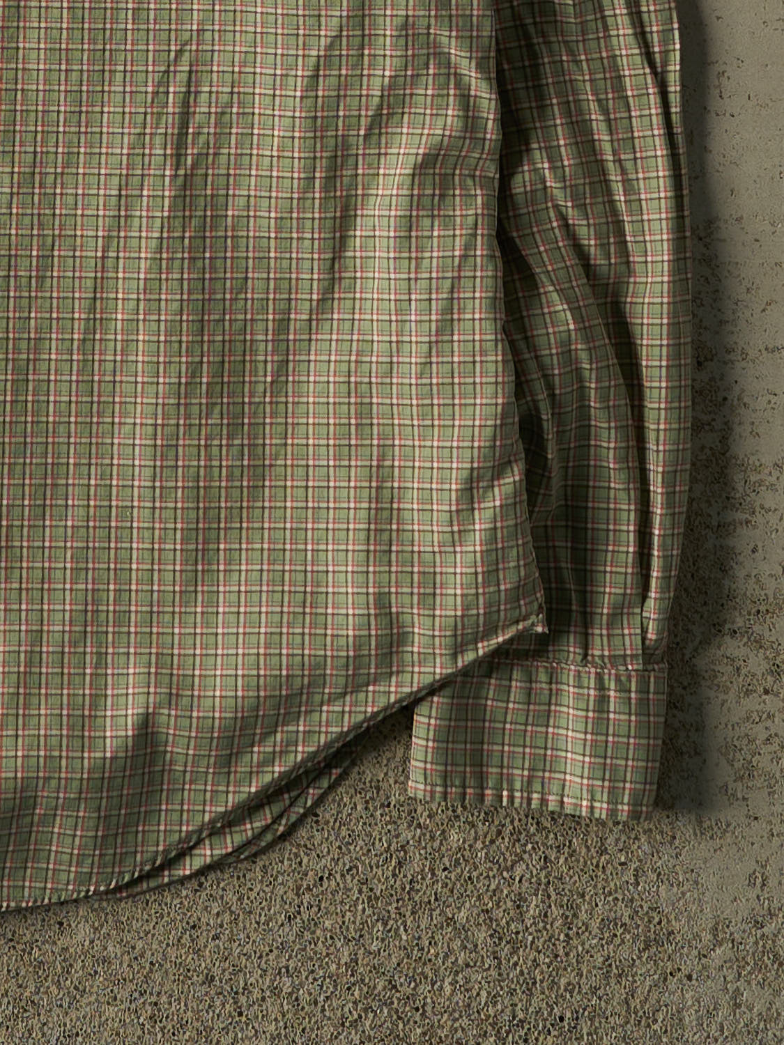 Vintage 90s Green Ralph Lauren Button Up Long Sleeve (L/XL) - Image 4