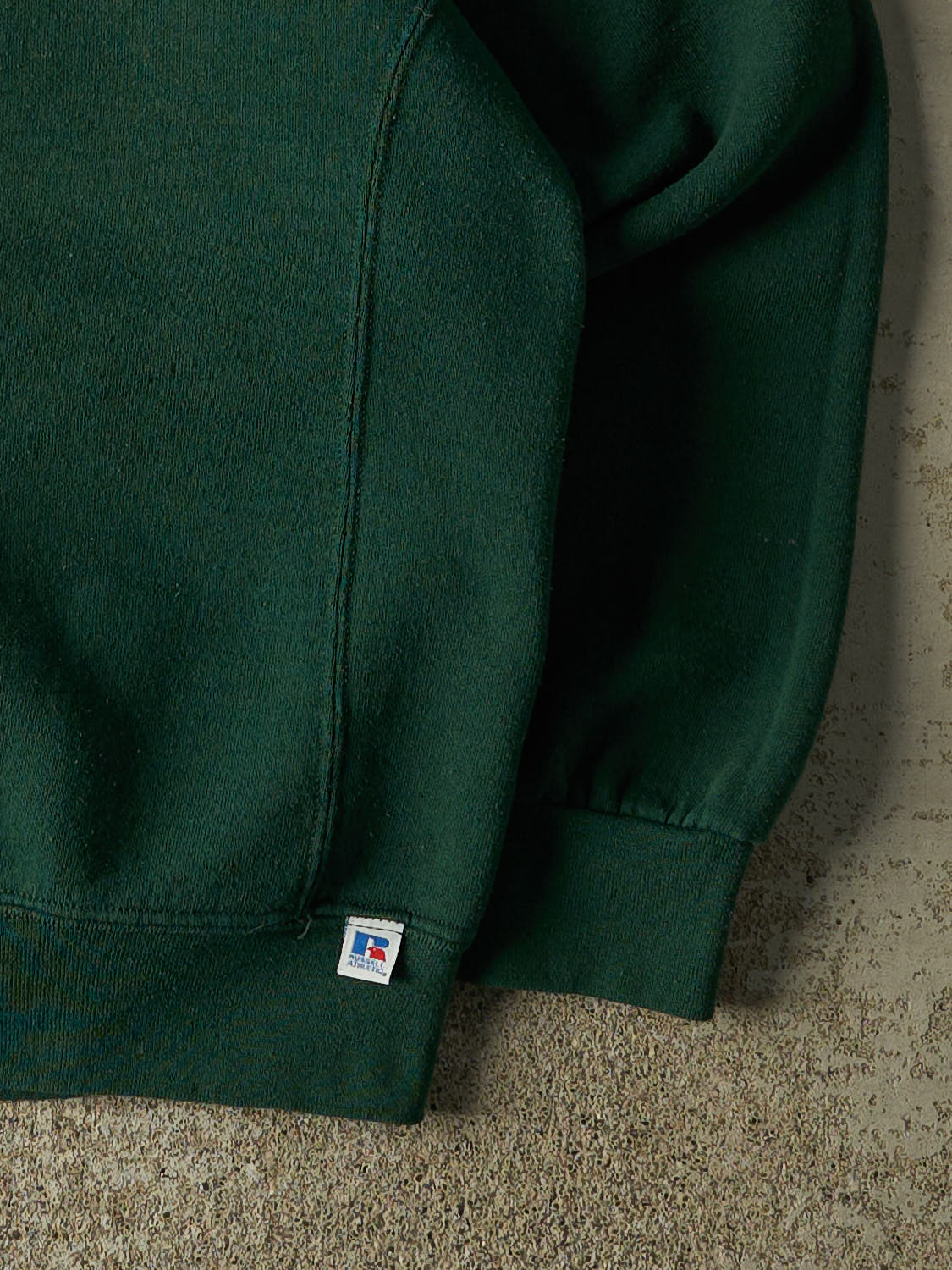 Vintage Y2K Green Russell Athletic Michigan State Crewneck (M/L) - Image 4