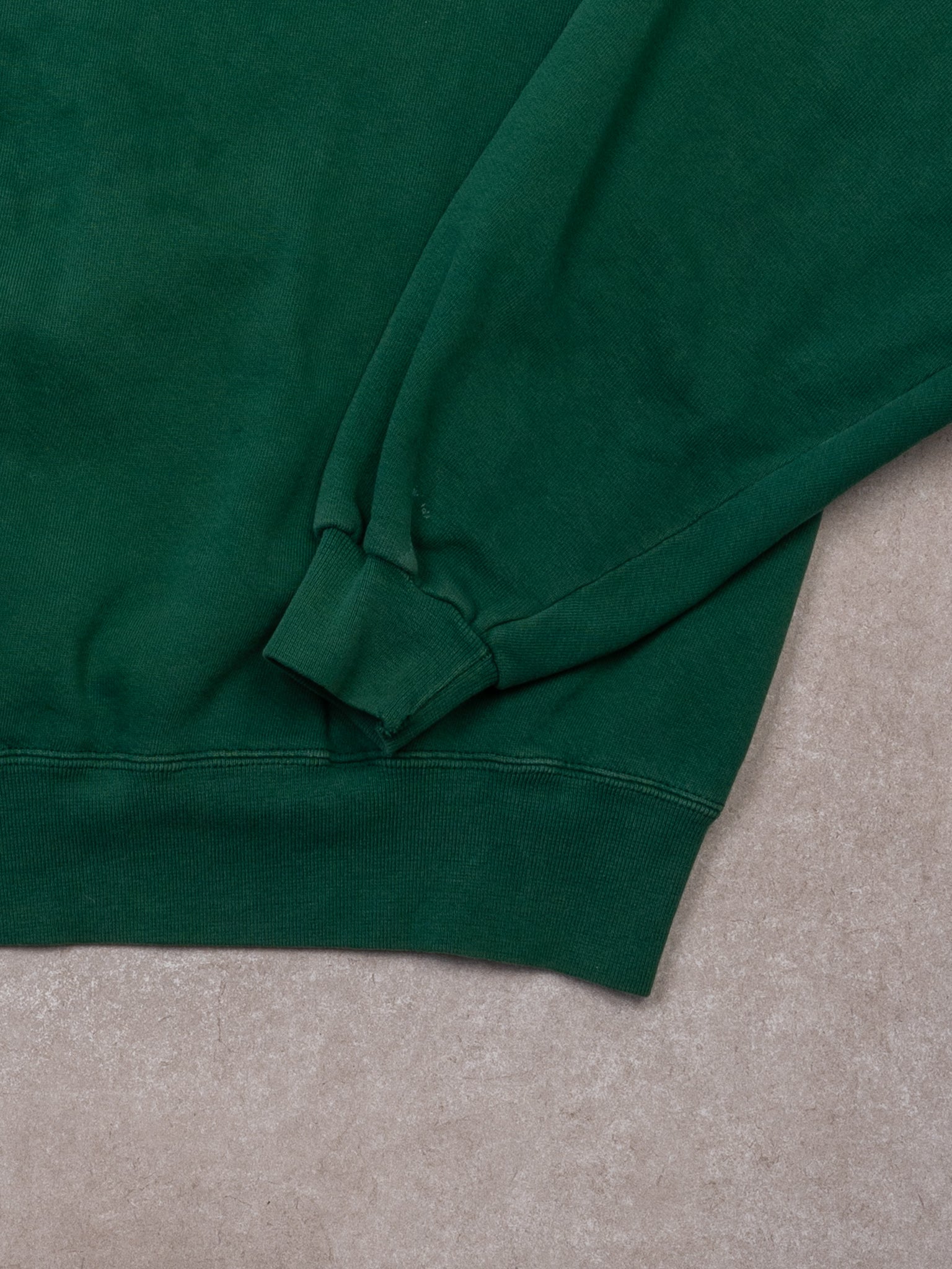 Vintage 90s Green Russell Athletics Top Teams Crewneck (L) - Image 3