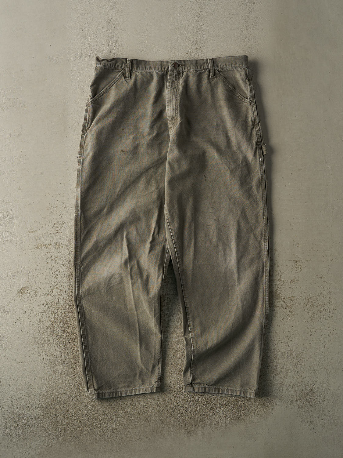 Vintage 90s Green Rustler Carpenter Pants (38x30.5)