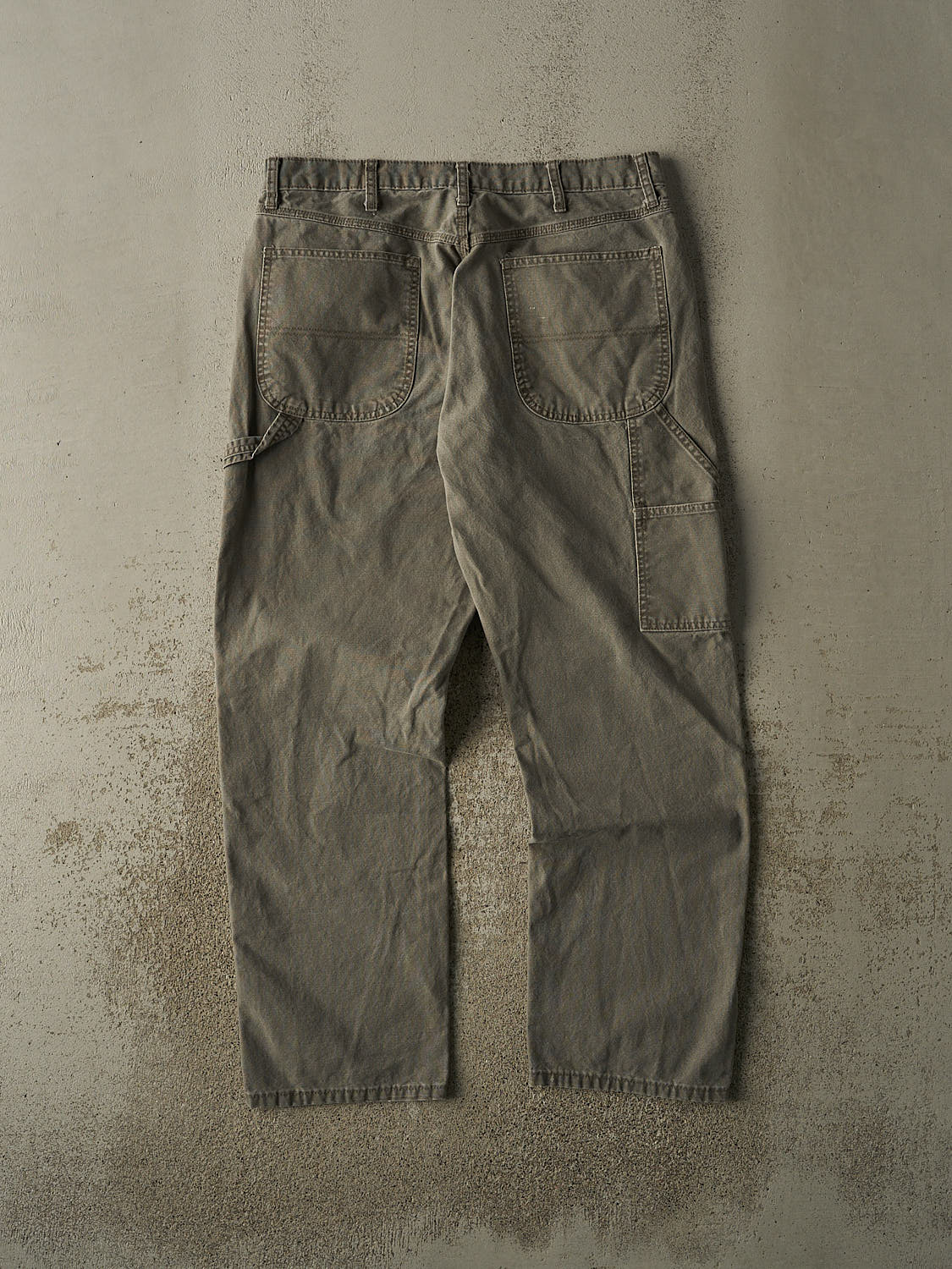 Vintage 90s Green Rustler Carpenter Pants (34x30.5) - Image 3