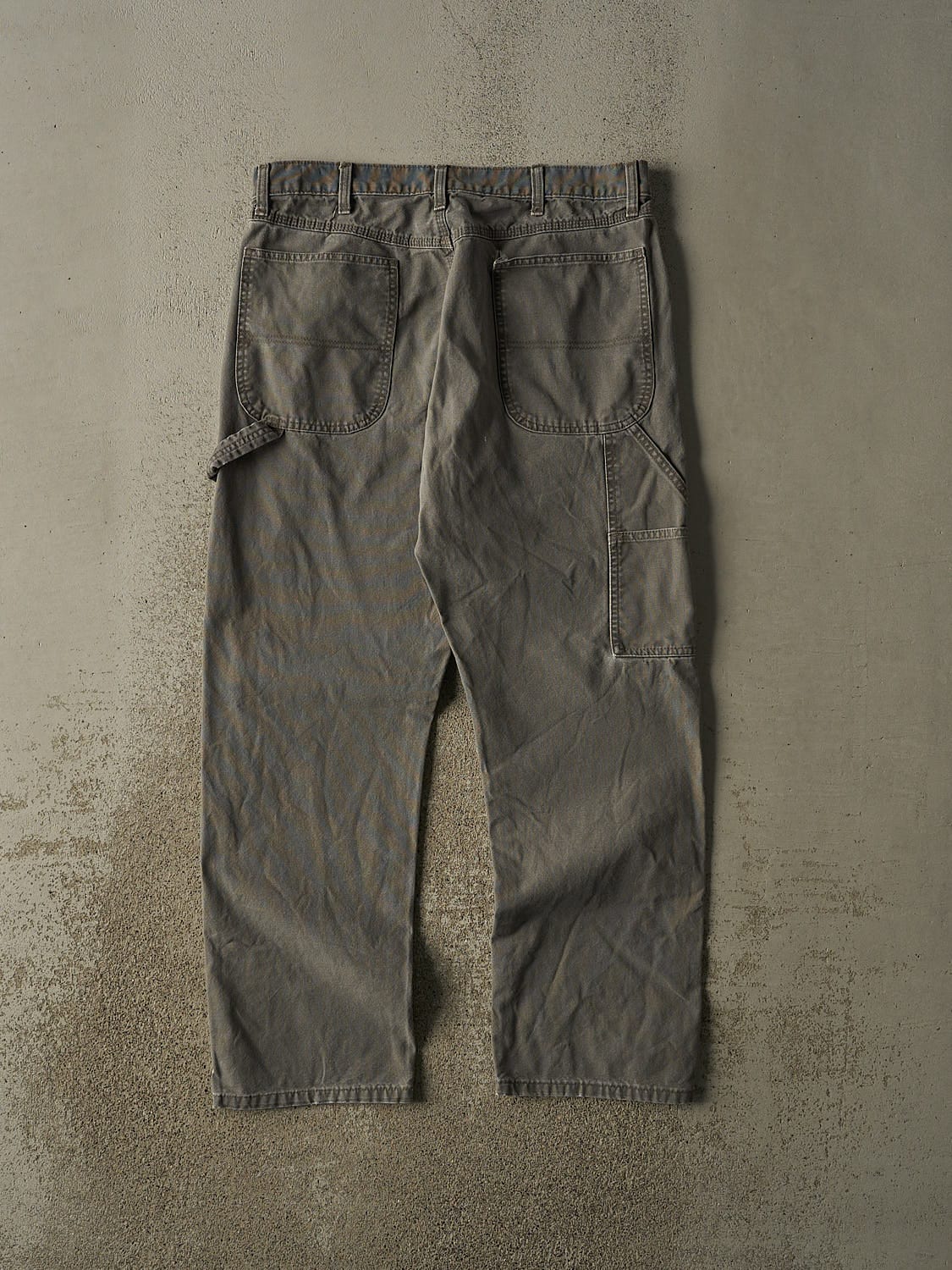 Vintage 90s Green Rustler Carpenter Pants (34x30) - Image 3