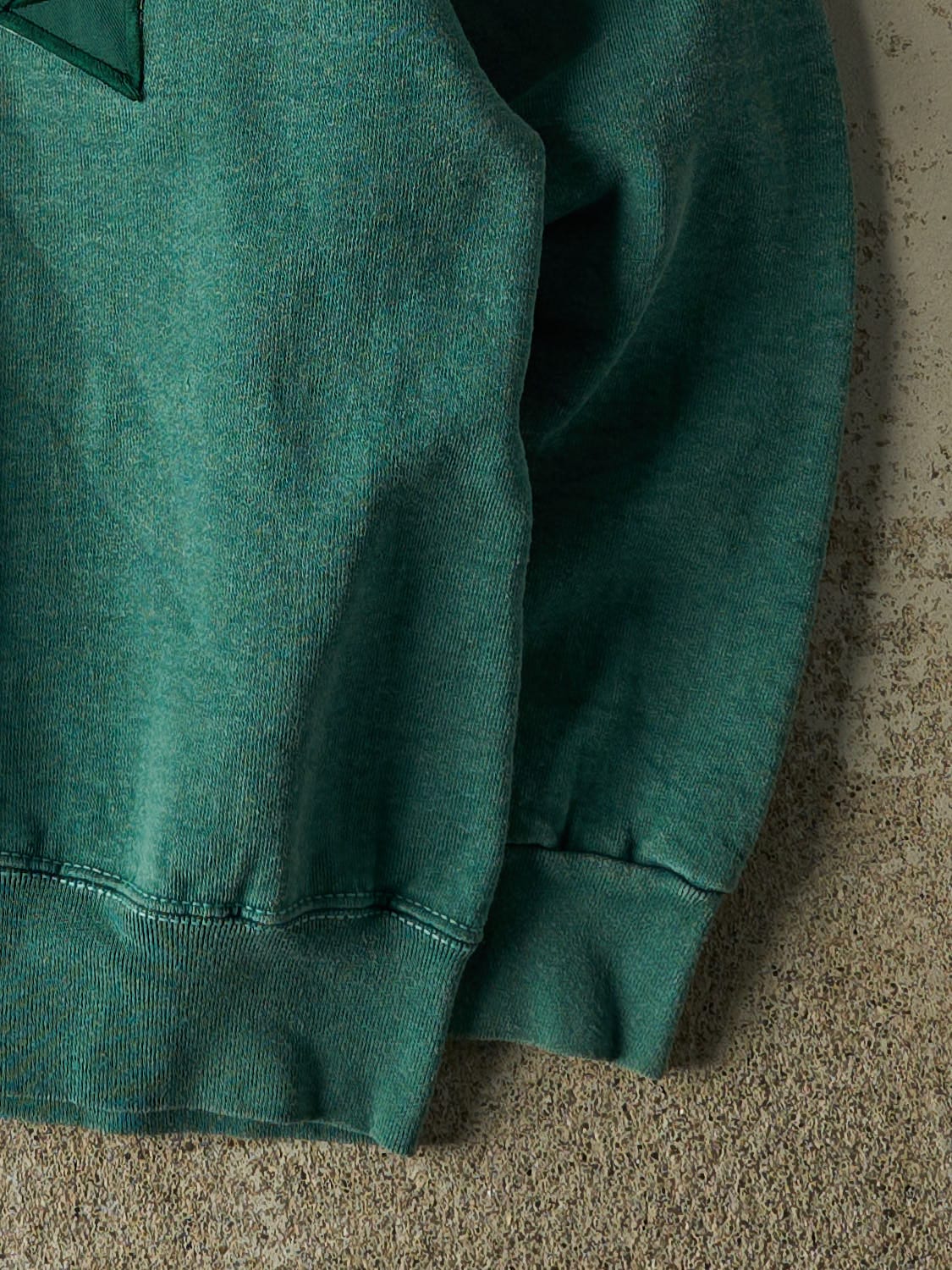 Vintage 80s Green San Francisco Embroidered Crewneck (S/M) - Image 4