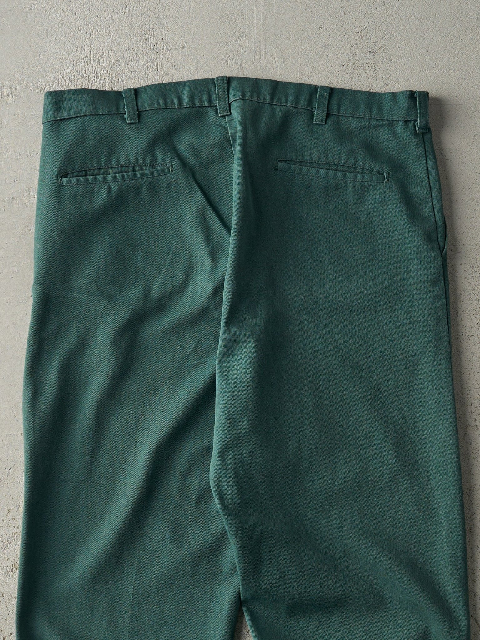 Vintage 90s Green Work Pants (37x27.5) - Image 4