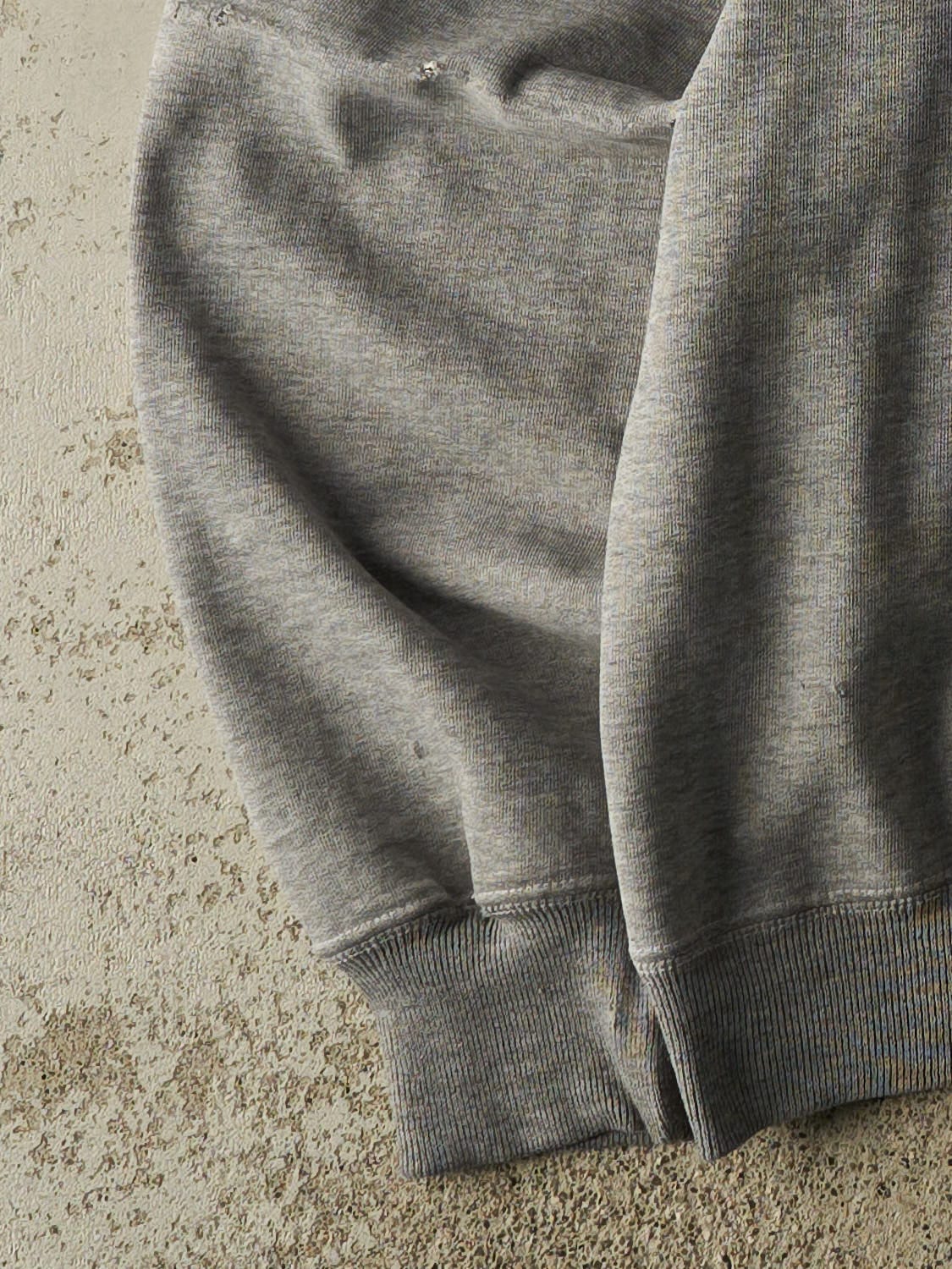 Vintage 90s Grey Bare Knuckle Boxing Hoodie (L/XL) - Image 3