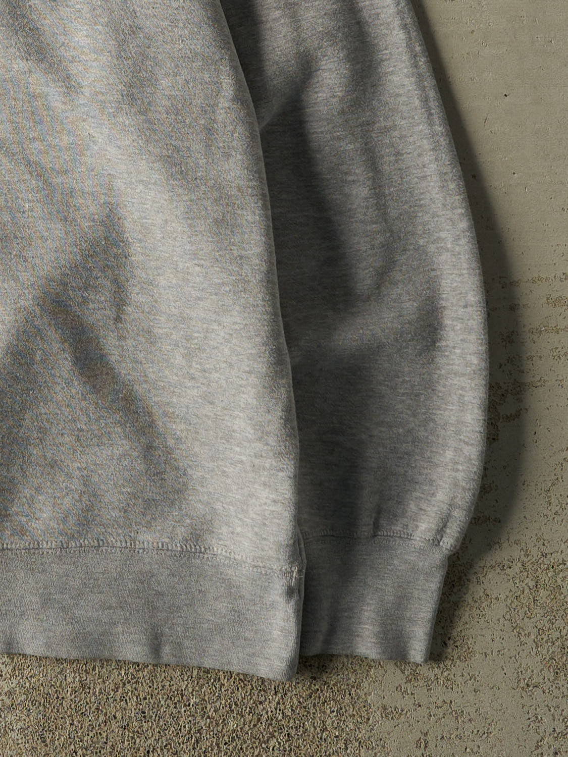 Vintage 90s Grey Benedict College Crewneck (M) - Image 4