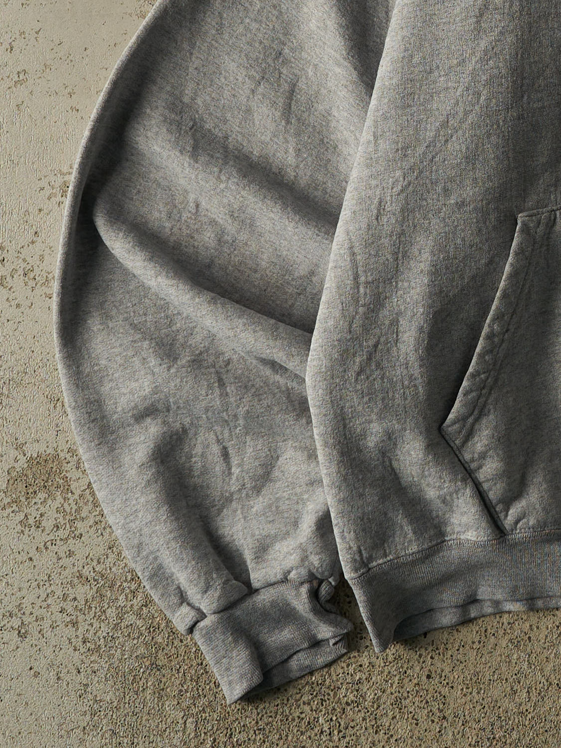 Vintage 90s Grey Champion Logo Hoodie (XL/XXL) - Image 3