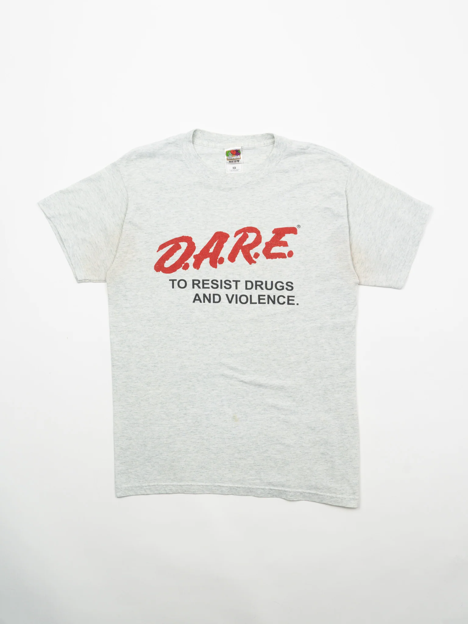 Vintage 90s Grey D.A.R.E Tee (M)