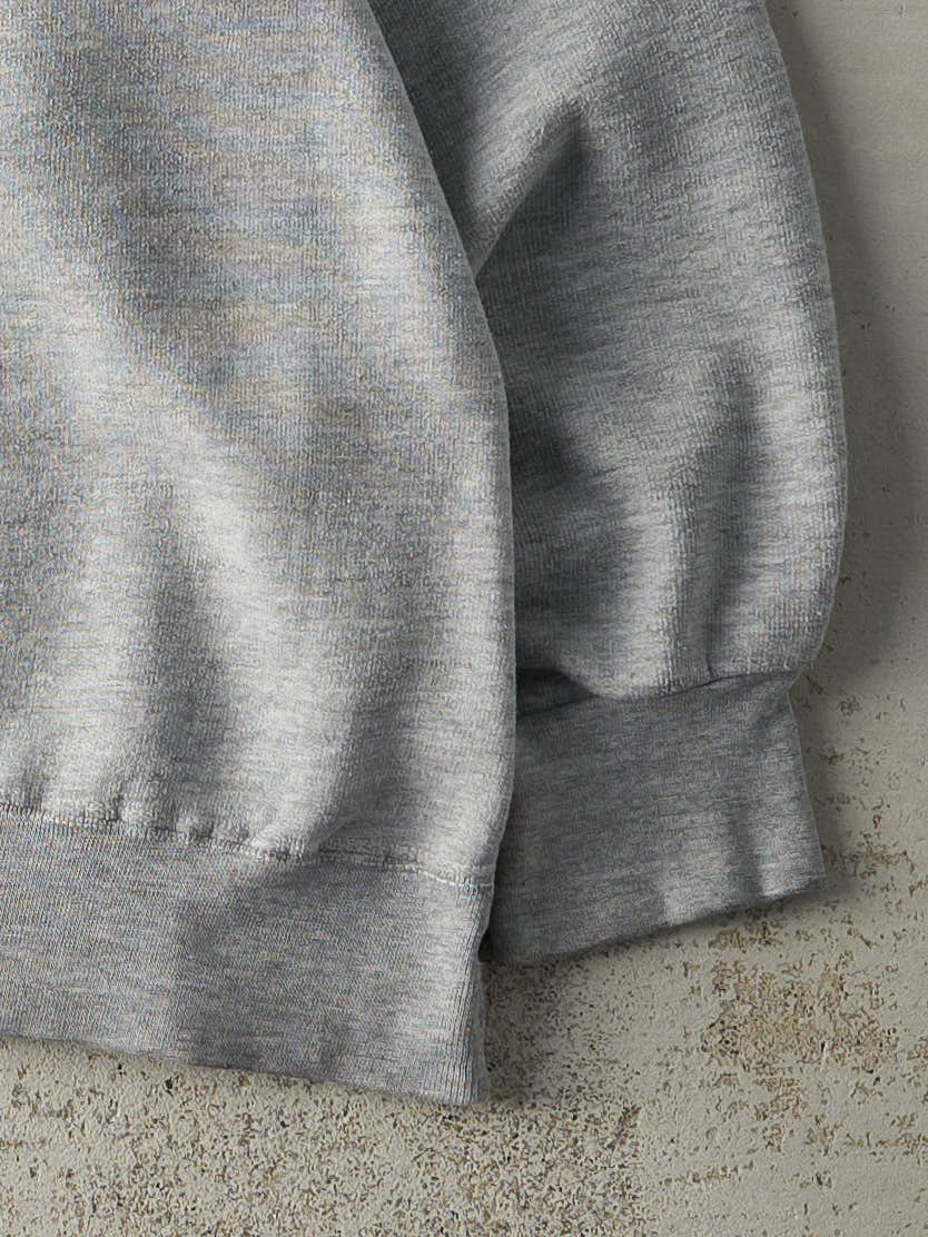 Vintage 90s Grey Mohonk Historic Land Mark Boxy Crewneck (M) - Image 3