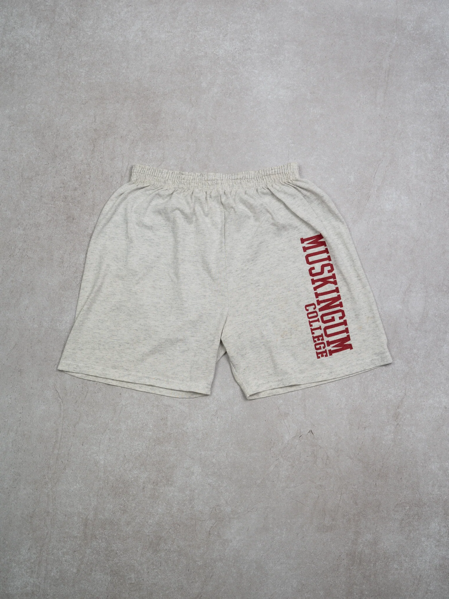 Vintage 90s Grey Muskingum College Shorts(24-26 x 5)