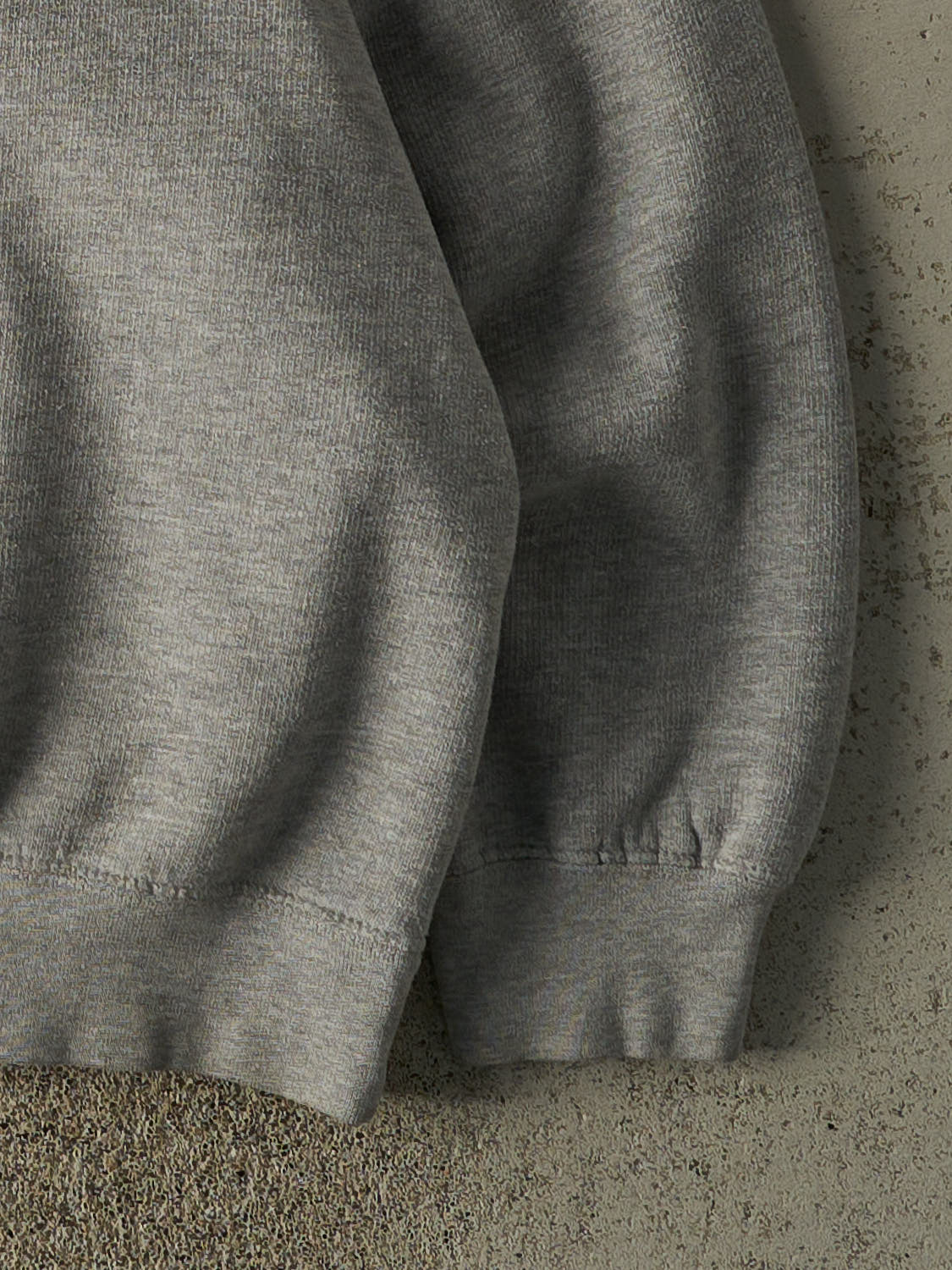 Vintage 90s Grey New England Patriots Embroidered Crewneck (XXL) - Image 3