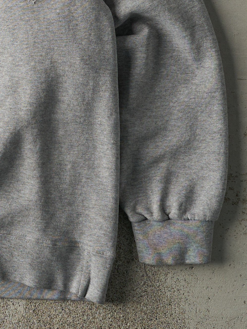 Vintage 90s Grey Nike Logo Crewneck (L) - Image 3