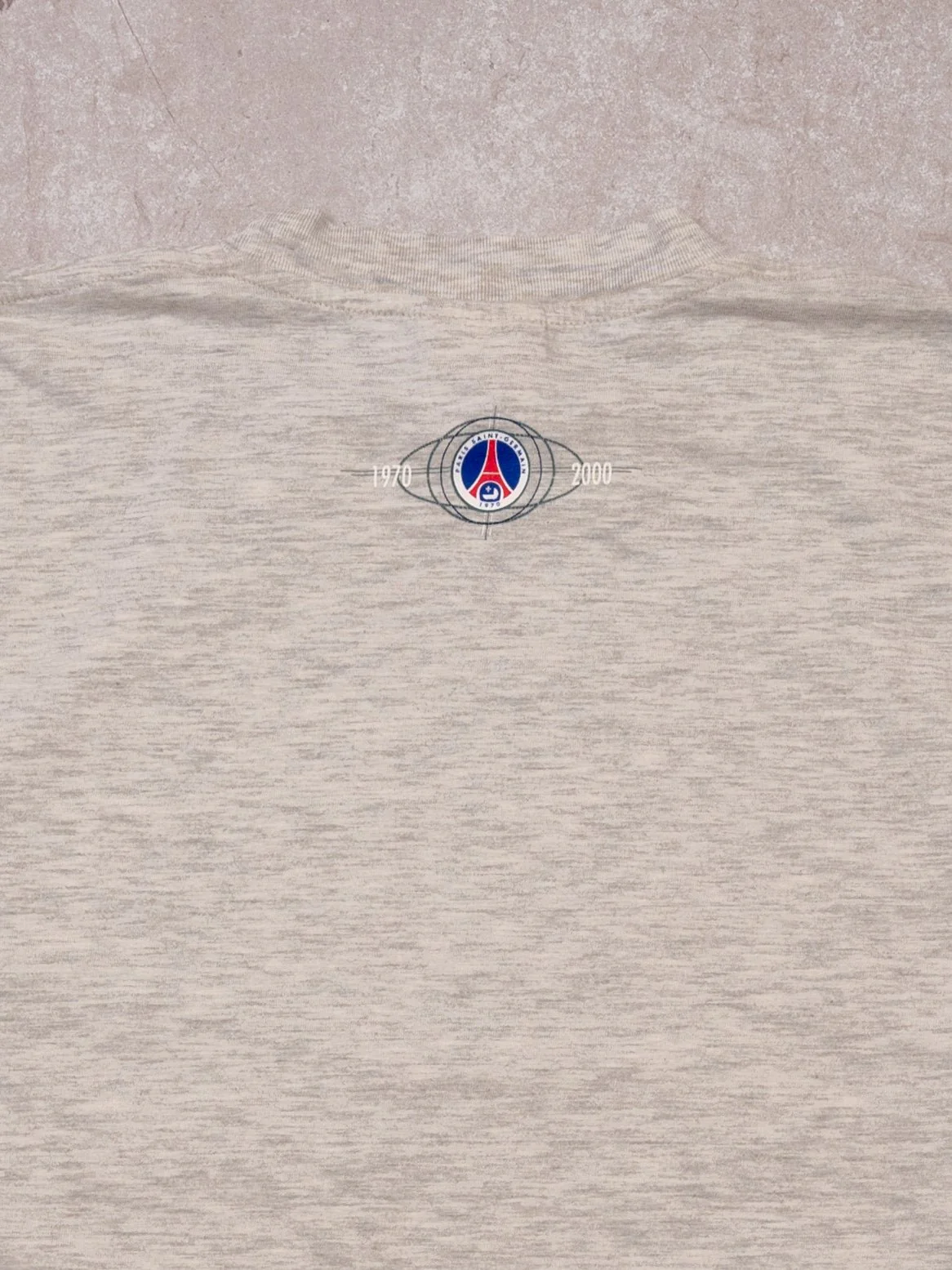 Vintage 90s Grey Nike Paris Saint-Germain Tee (M/L) - Image 5