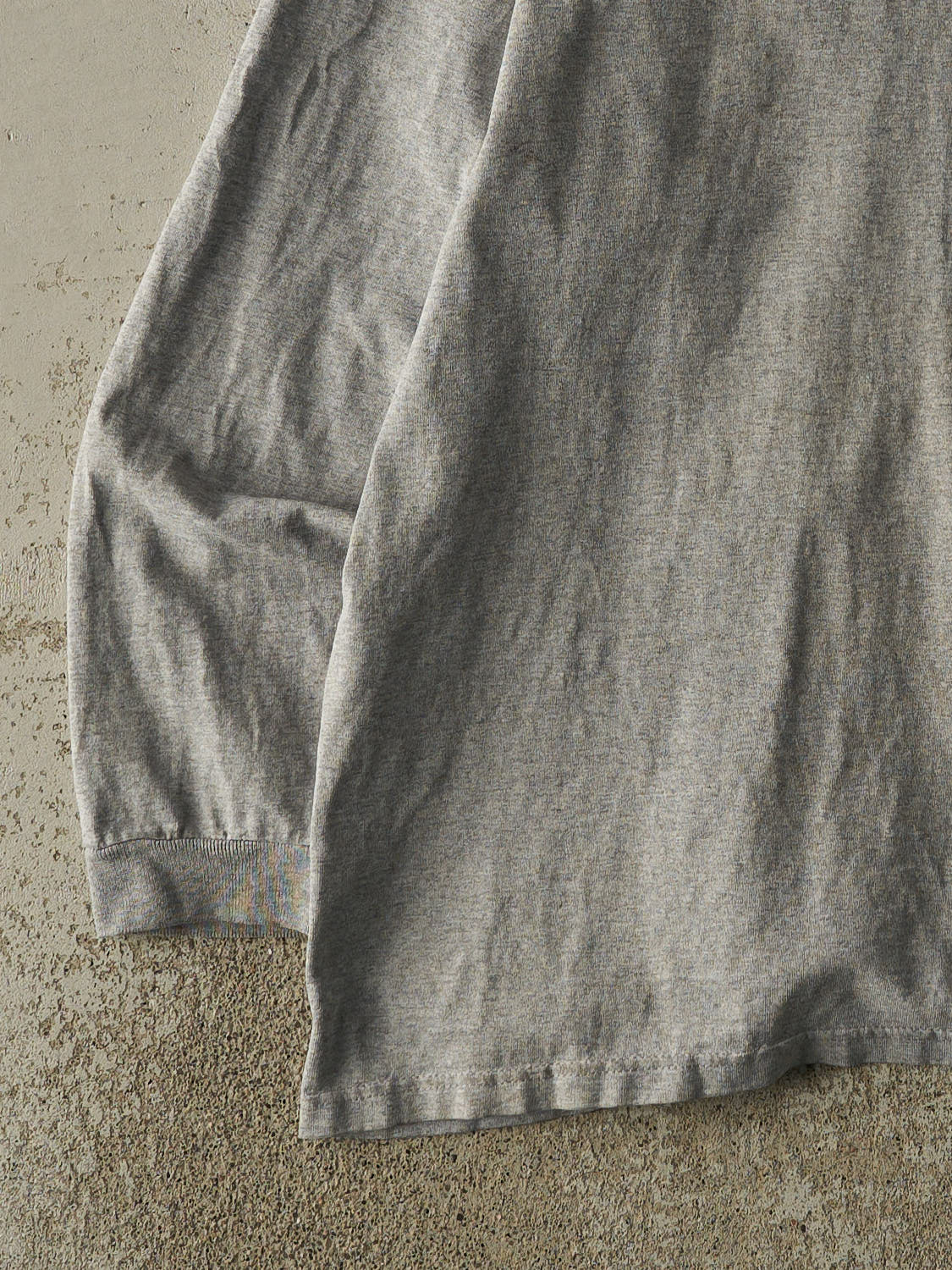 Vintage 90s Grey Northern Michigan University Long Sleeve (XXL) - Image 3