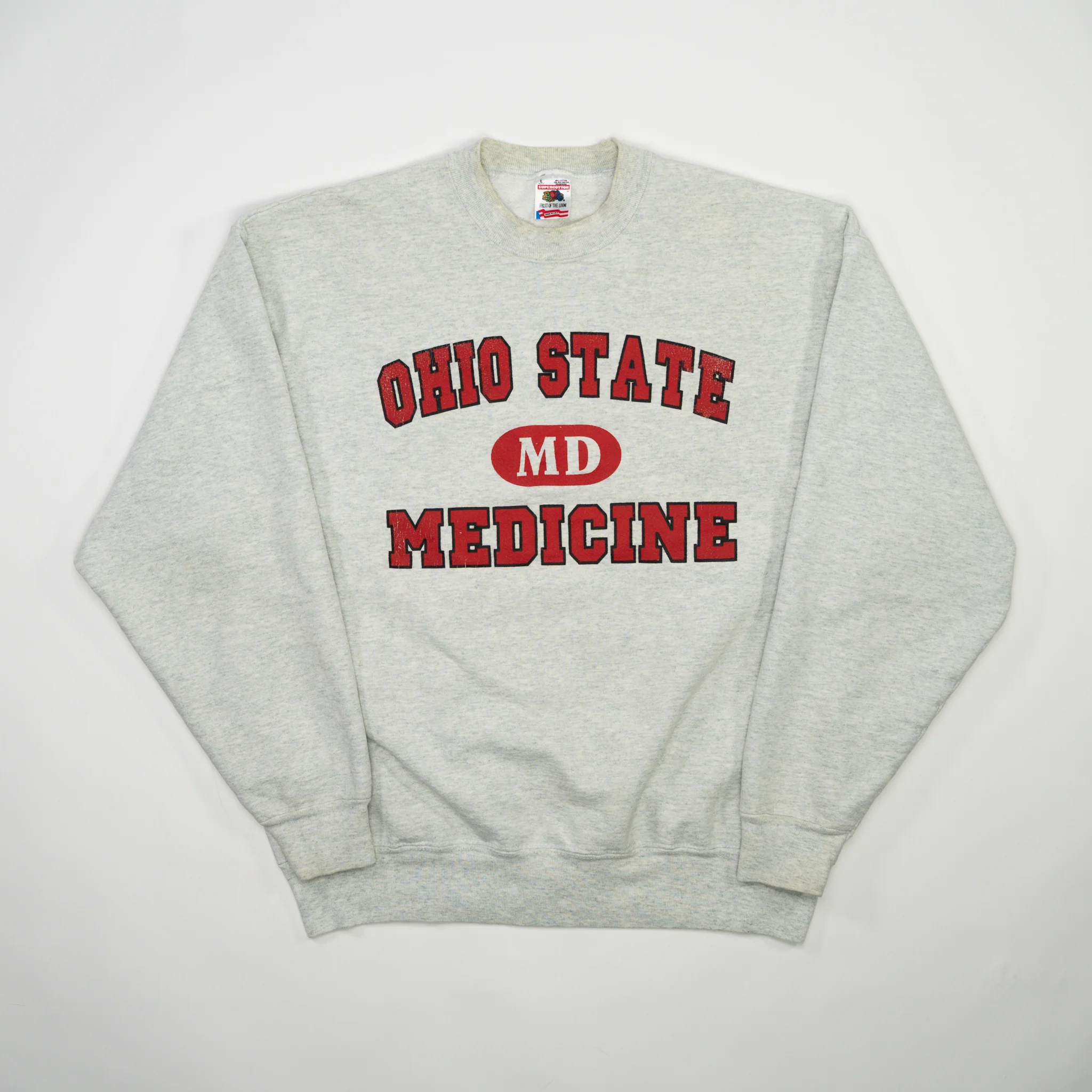 Vintage 90s Grey Ohio State Medicine Crewneck