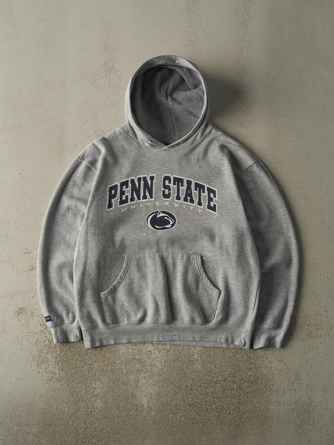 Vintage 90s Grey Penn State University Nittany Lions Hoodie (L/XL)