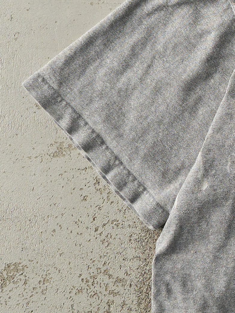 Vintage 90s Grey Roots Logo Boxy Tee (L) - Image 3