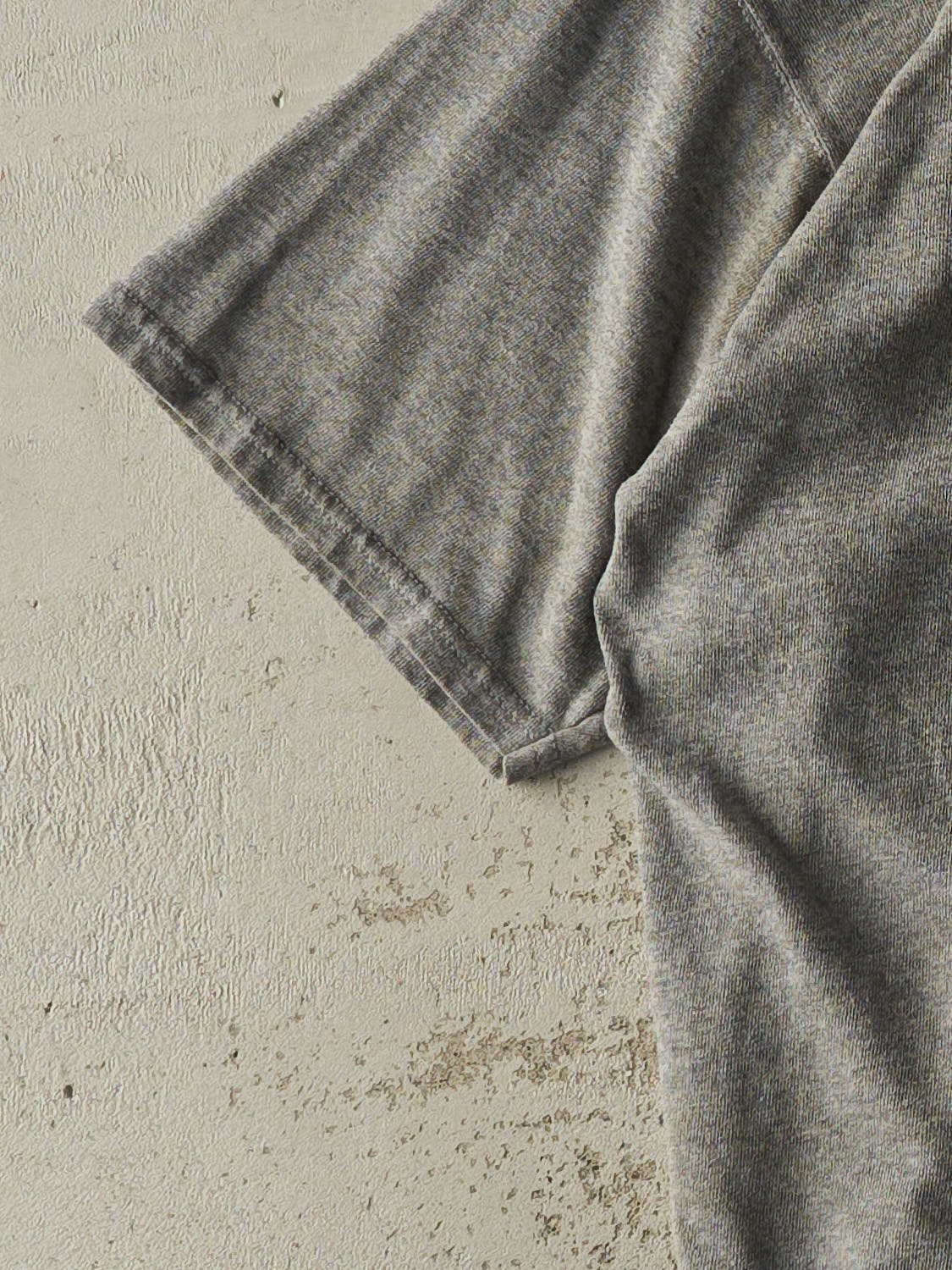 Vintage Y2K Grey Russell Athletic Blank Tee (XL/XXL) - Image 3