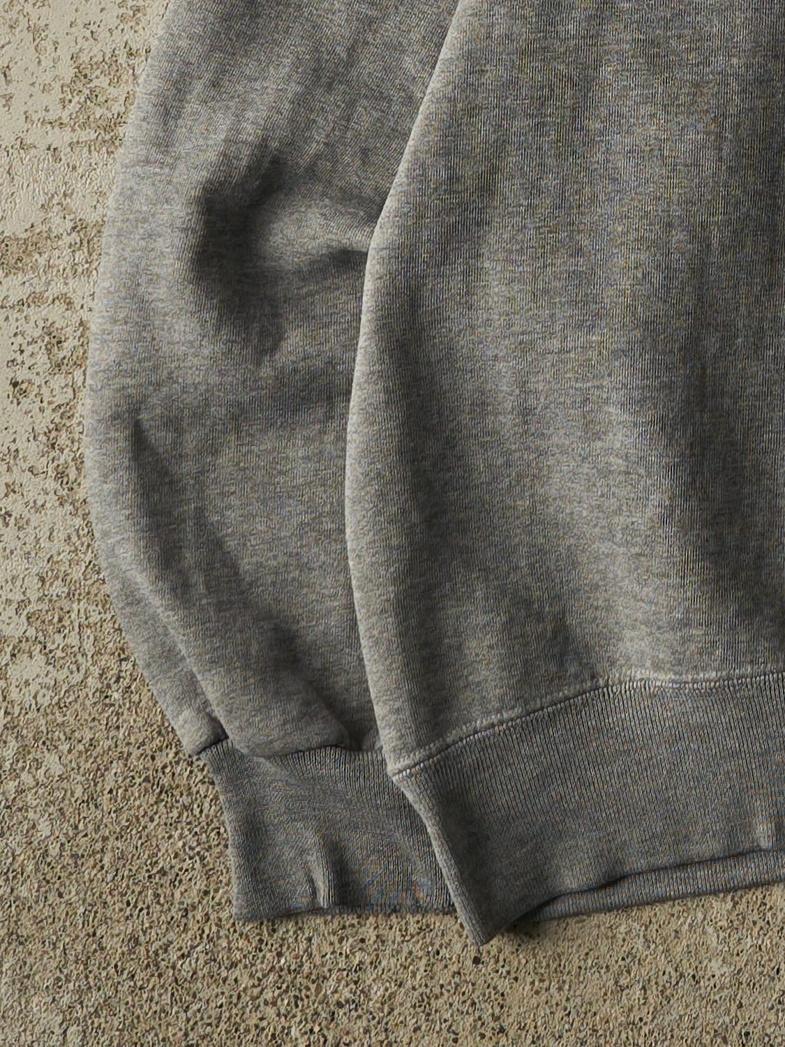 Vintage 90s Grey Russell Athletic Cavell Embroidered Crewneck (L/XL) - Image 3