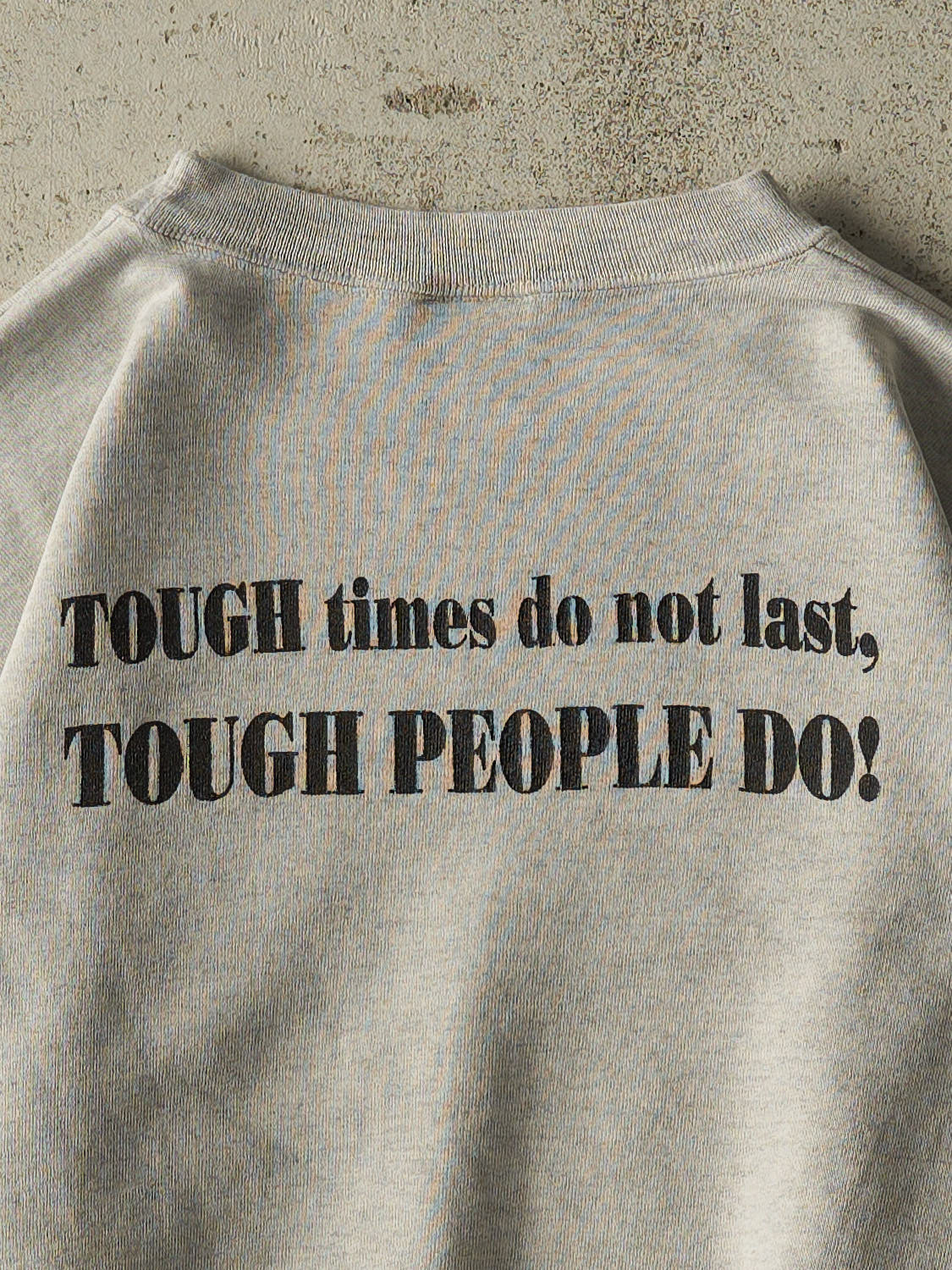 Vintage 90s Grey Snohomish Wrestling Camp Crewneck (M/L) - Image 4