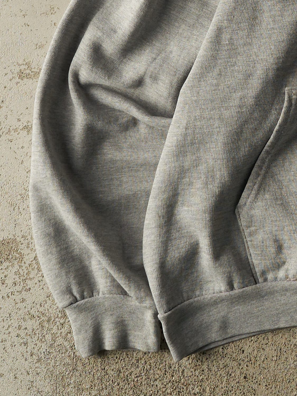 Vintage 90s Grey University of Michigan Hoodie (M/L) - Image 3