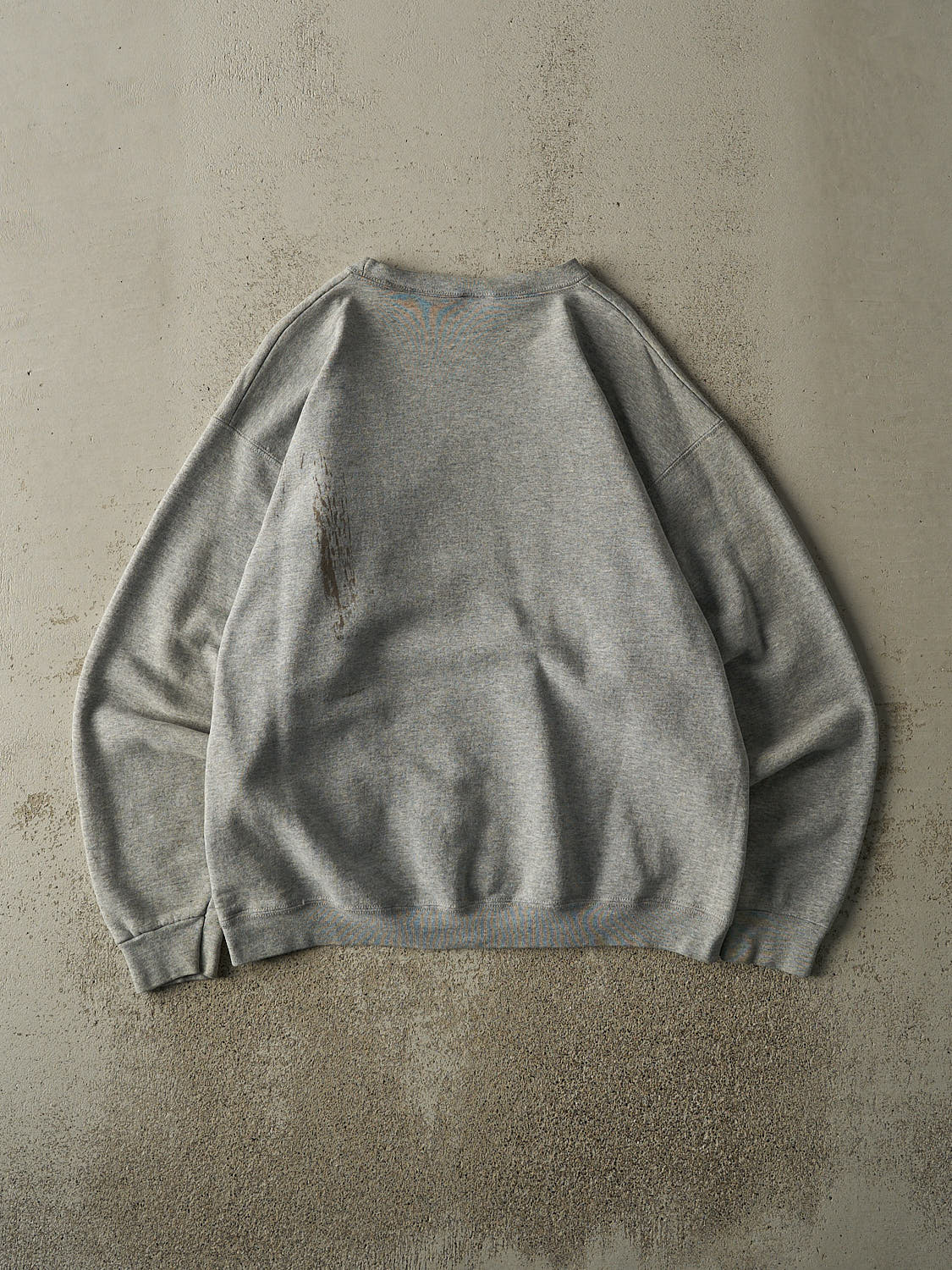 Vintage 90s Grey University of Texas Long Horns Embroidered Crewneck (M/L) - Image 4