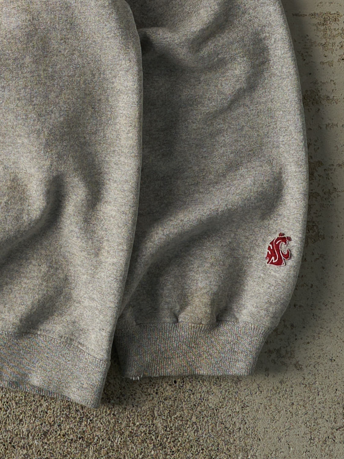 Vintage 90s Grey Washington State University Crewneck (S) - Image 3