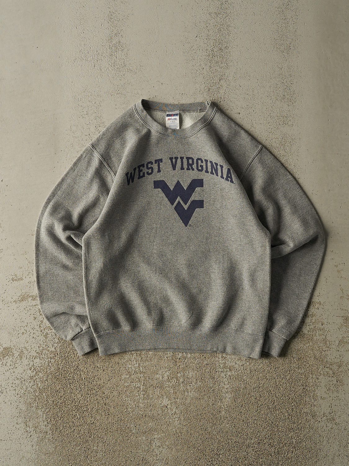 Vintage 90s Grey West Virginia Crewneck (S)