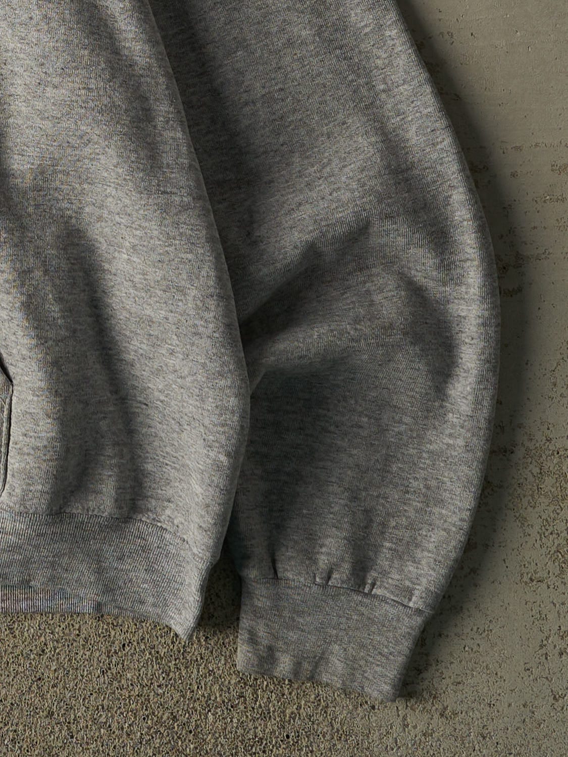 Vintage 90s Grey Wilson Hoodie (L/XL) - Image 4