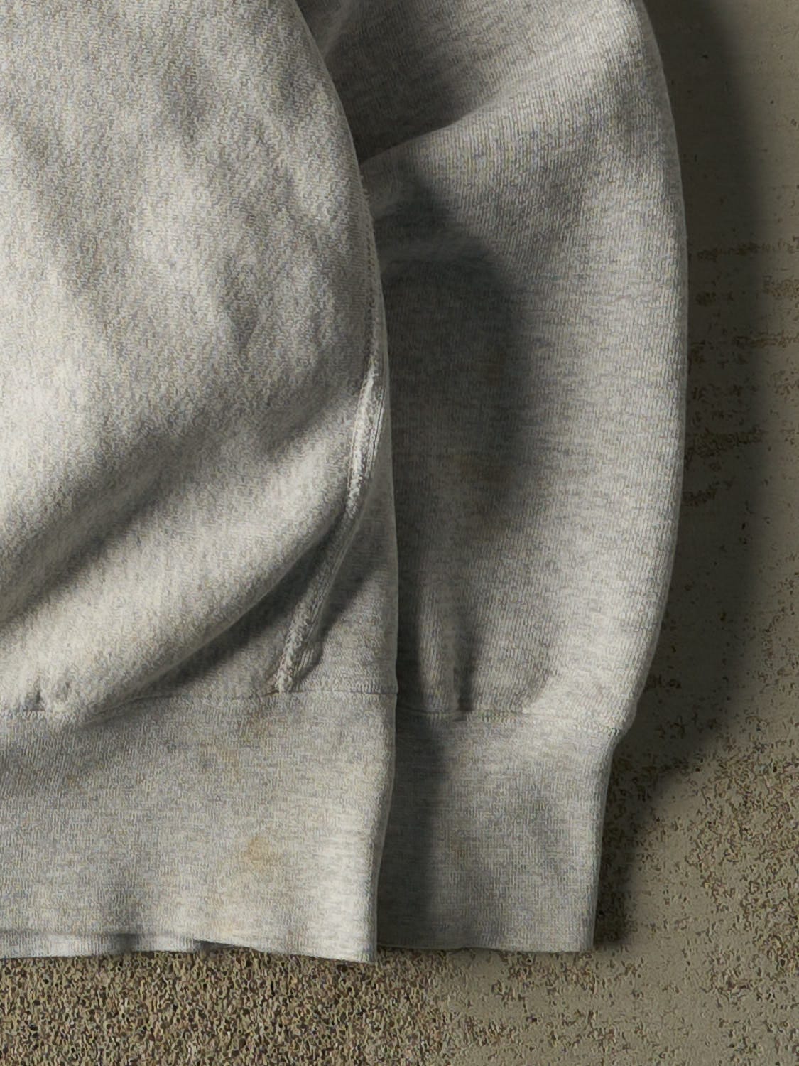 Vintage 90s Heather Grey Authentic Players Pro Gear Embroidered Crewneck (XL/XXL) - Image 4