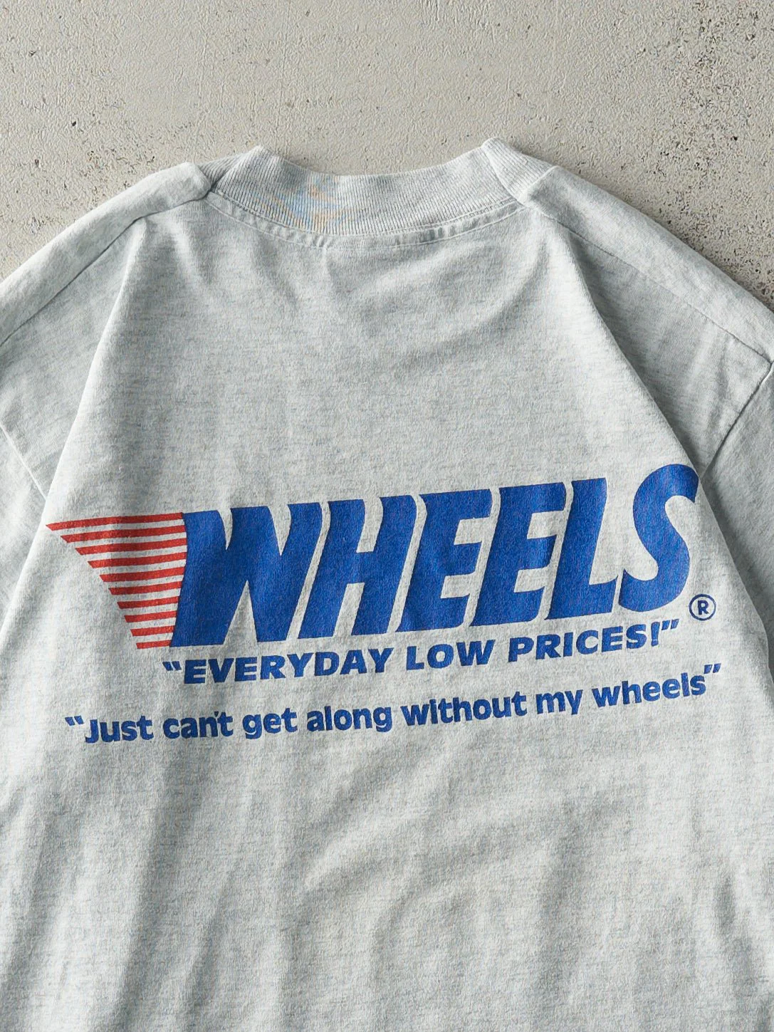 Vintage 90s Heather Grey Billy Decker Racing Single Stitch Tee (S) - Image 4