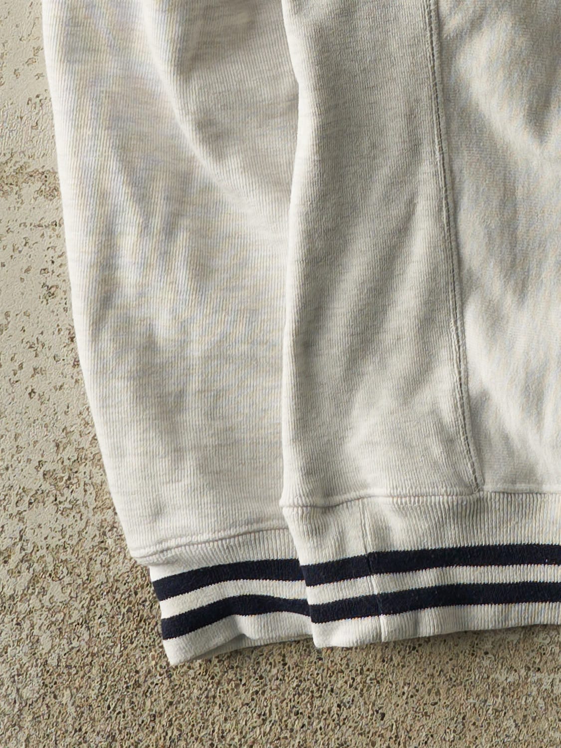 Vintage Y2K Heather Grey Champion Reverse Weave Cape May Crewneck (M/L) - Image 3