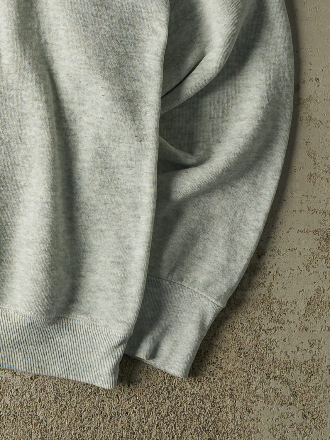 Vintage 90s Heather Grey Los Angeles California Crewneck (M) - Image 4