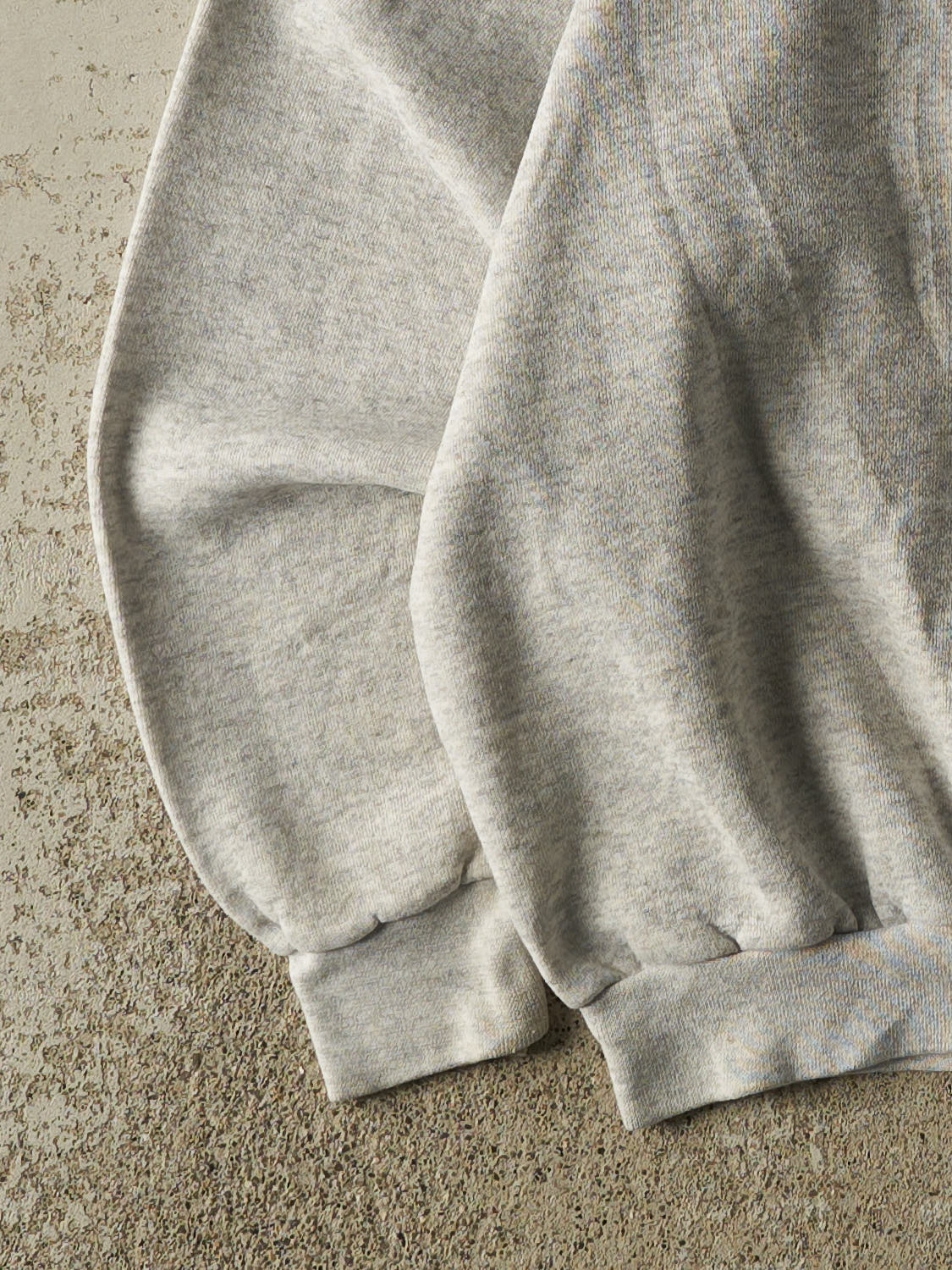 Vintage 90s Heather Grey Minnesota Vikings Embroidered Crewneck (M) - Image 3