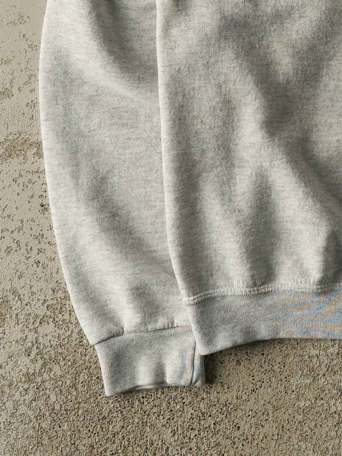 Vintage 90s Heather Grey University of Notre Dame Cavanaugh Crewneck (S/M) - Image 4