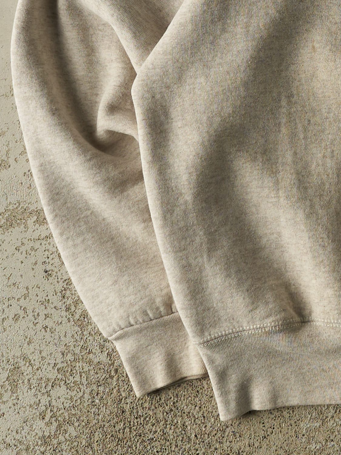 Vintage 90s Heather Grey Palm Springs California Crewneck (M) - Image 3