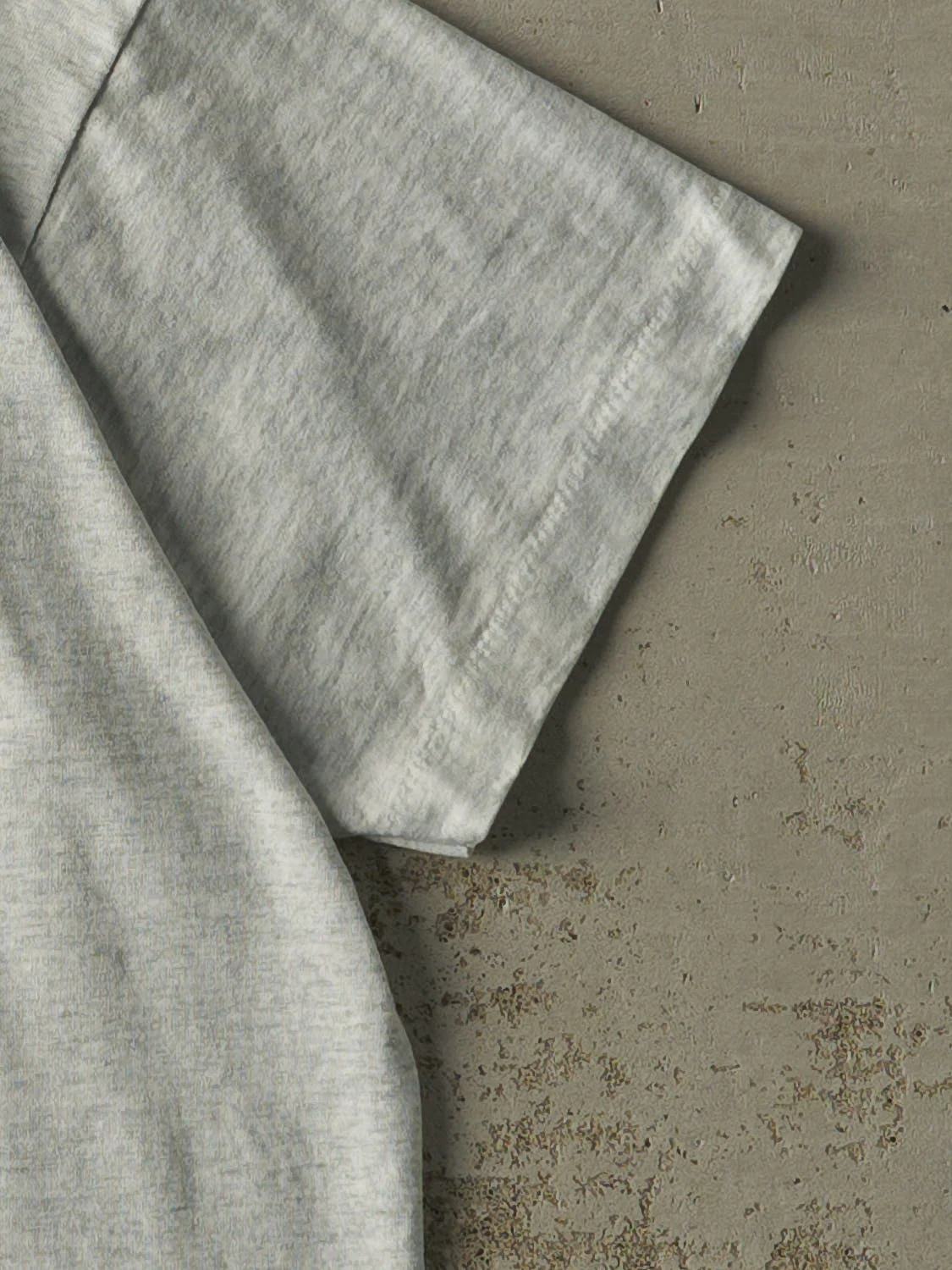 Vintage 90s Heather Grey Randolph Massachusetts Single Stitch Tee (L/XL) - Image 3