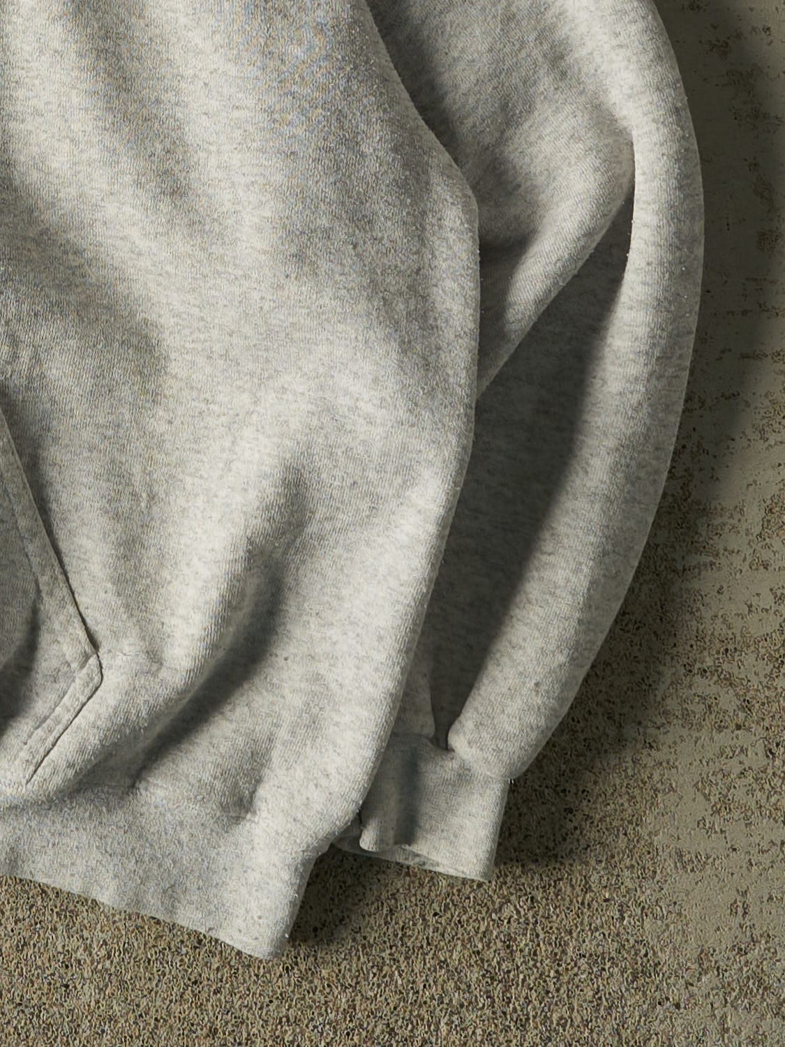 Vintage 90s Heather Grey San Diego California Surf Hoodie (S/M) - Image 4