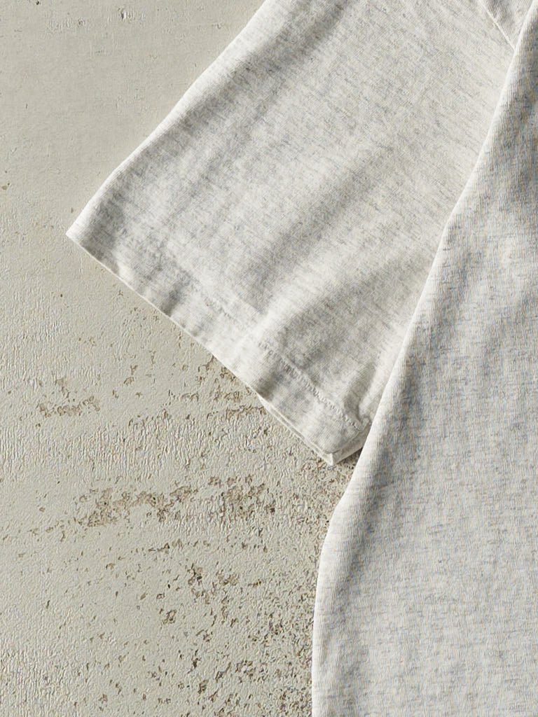 Vintage 90s Heather Grey Sauk Prairie Single Stitch Tee (M) - Image 3