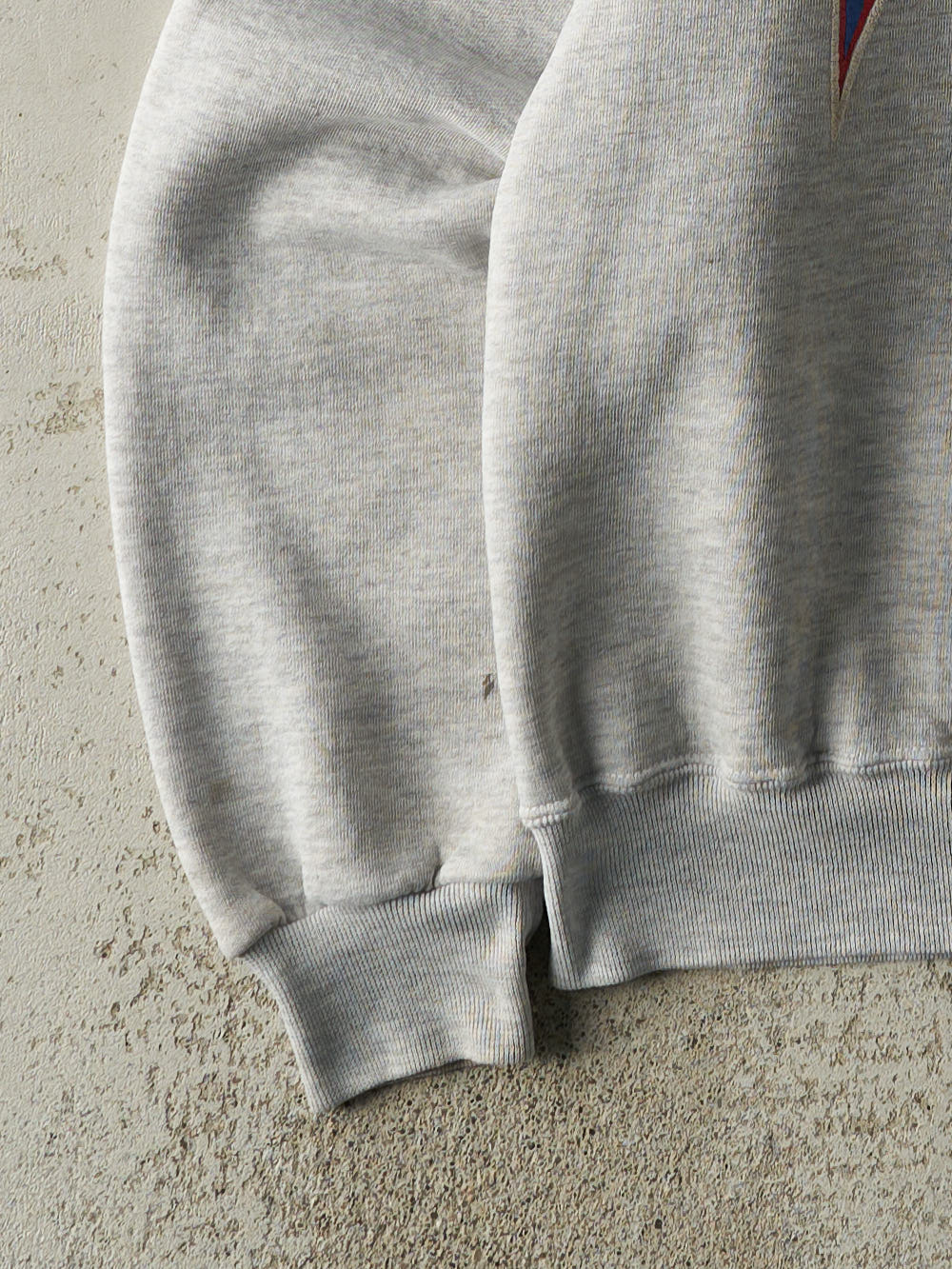Vintage 90s Heather Grey St. Francis Russell Athletic Crewneck (L) - Image 3