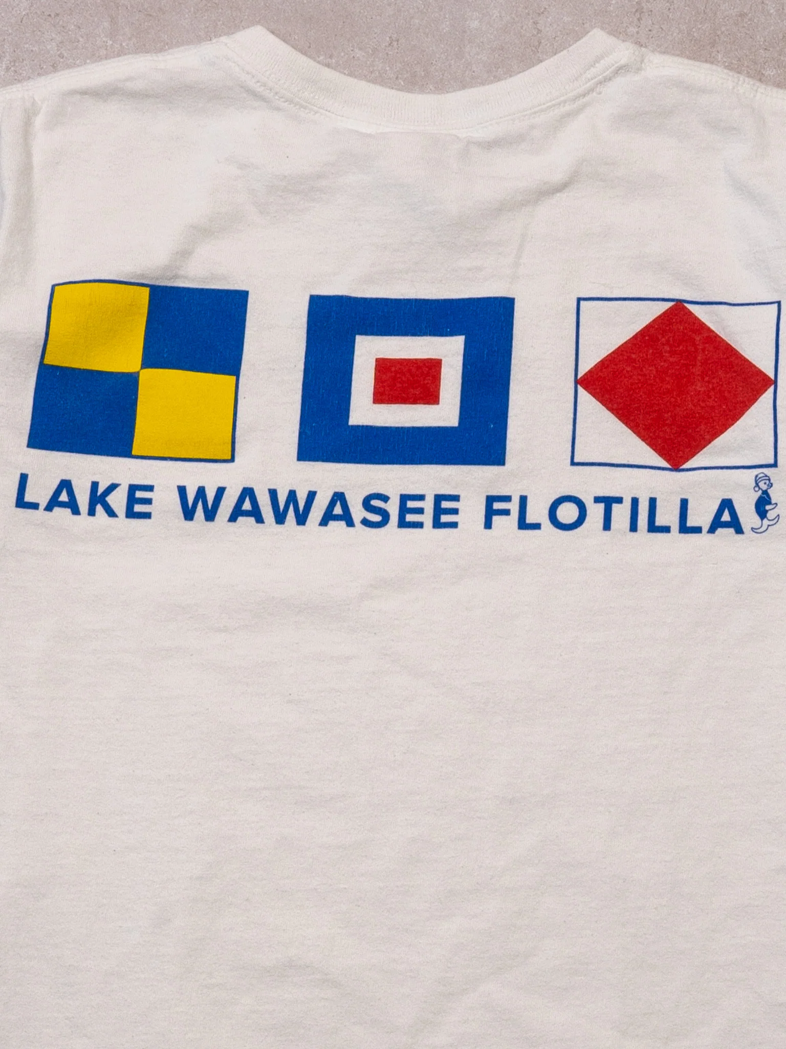 Vintage 90s Lake Wawasee Flotilla Baby Tee (XS) - Image 4