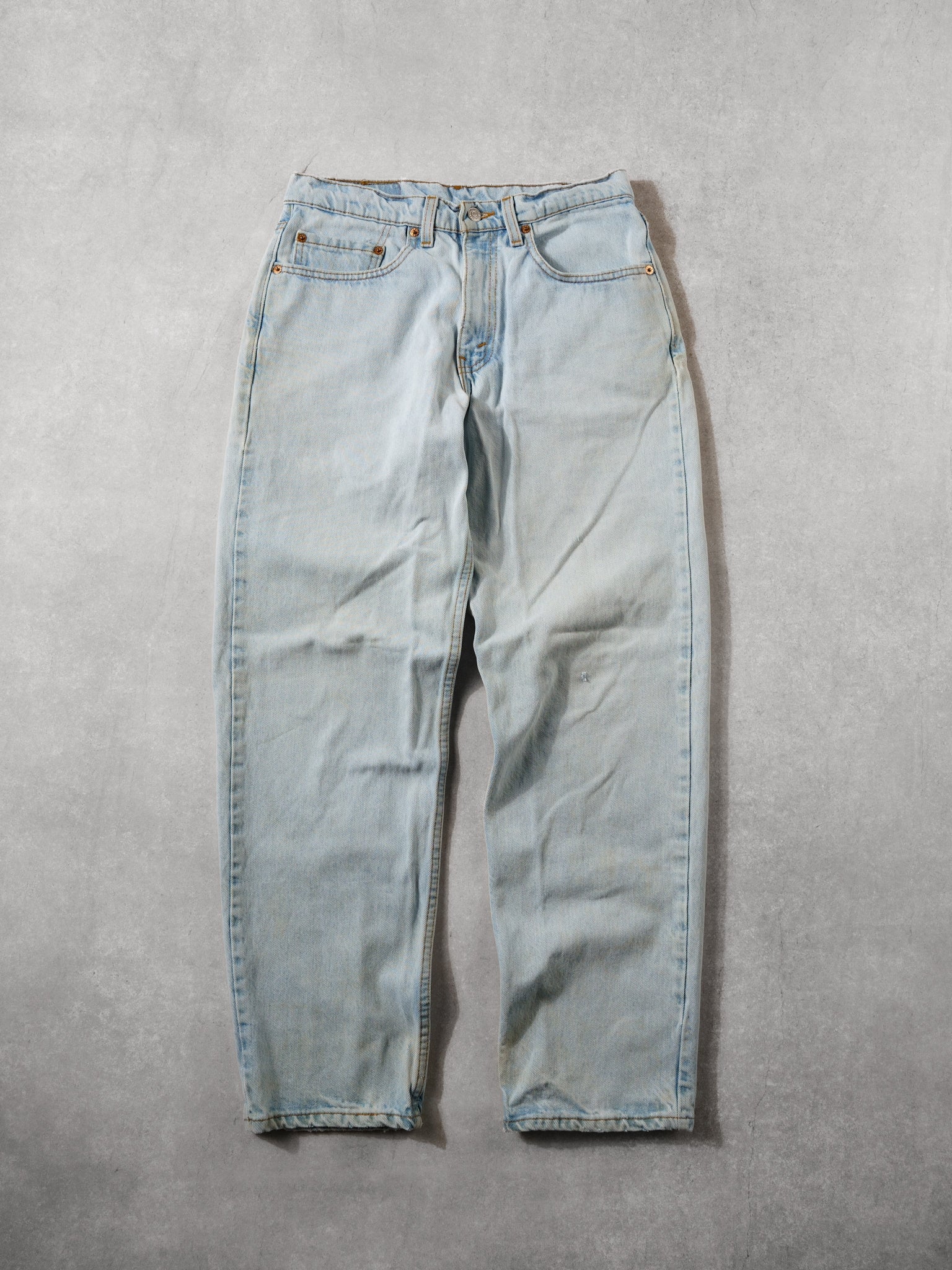 Vintage 90s Light Blue Levi's 550 Denim Jeans (30x30)