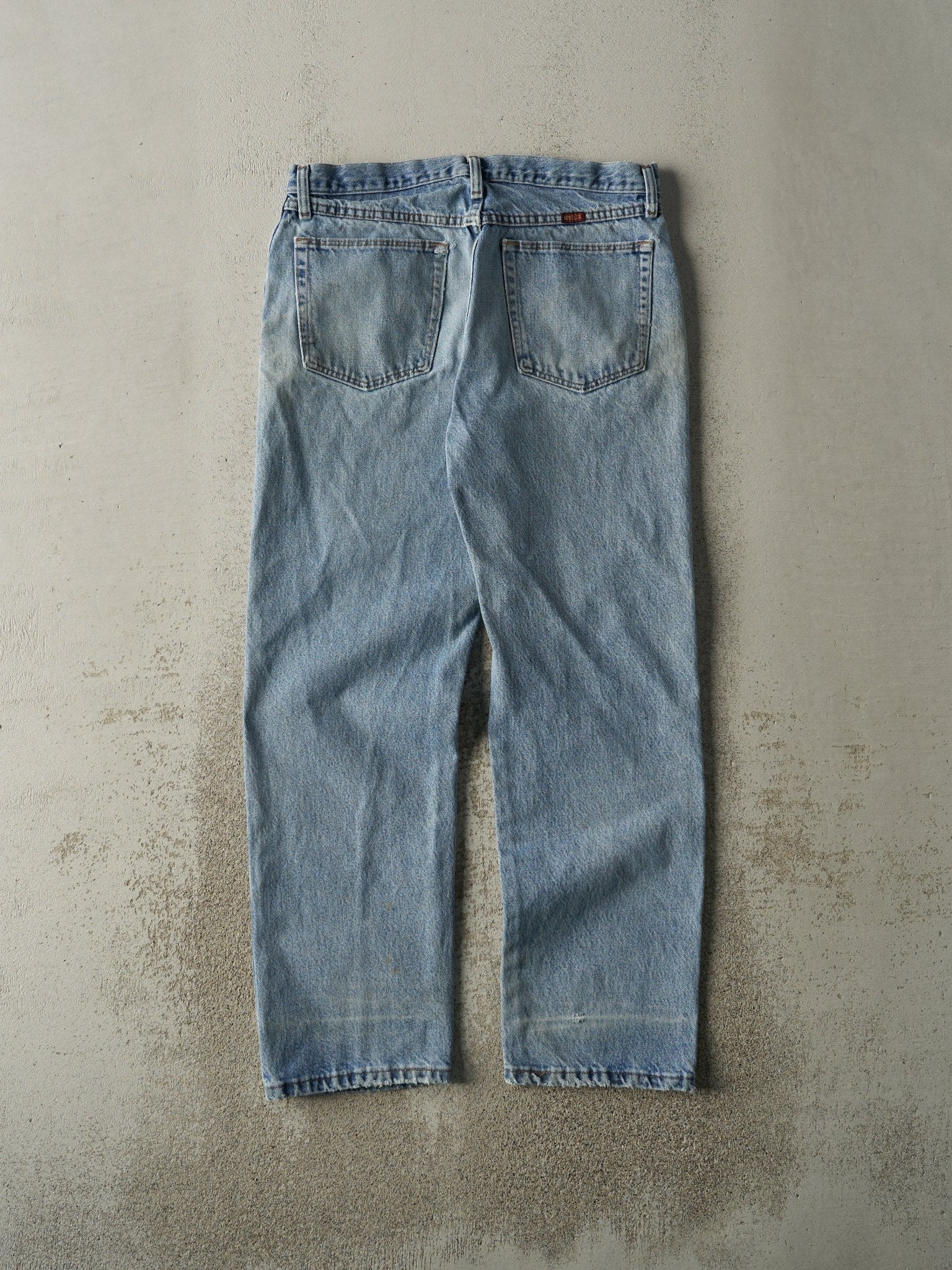 Vintage 90s Light Wash Rustler Jeans (32x29) - Image 3