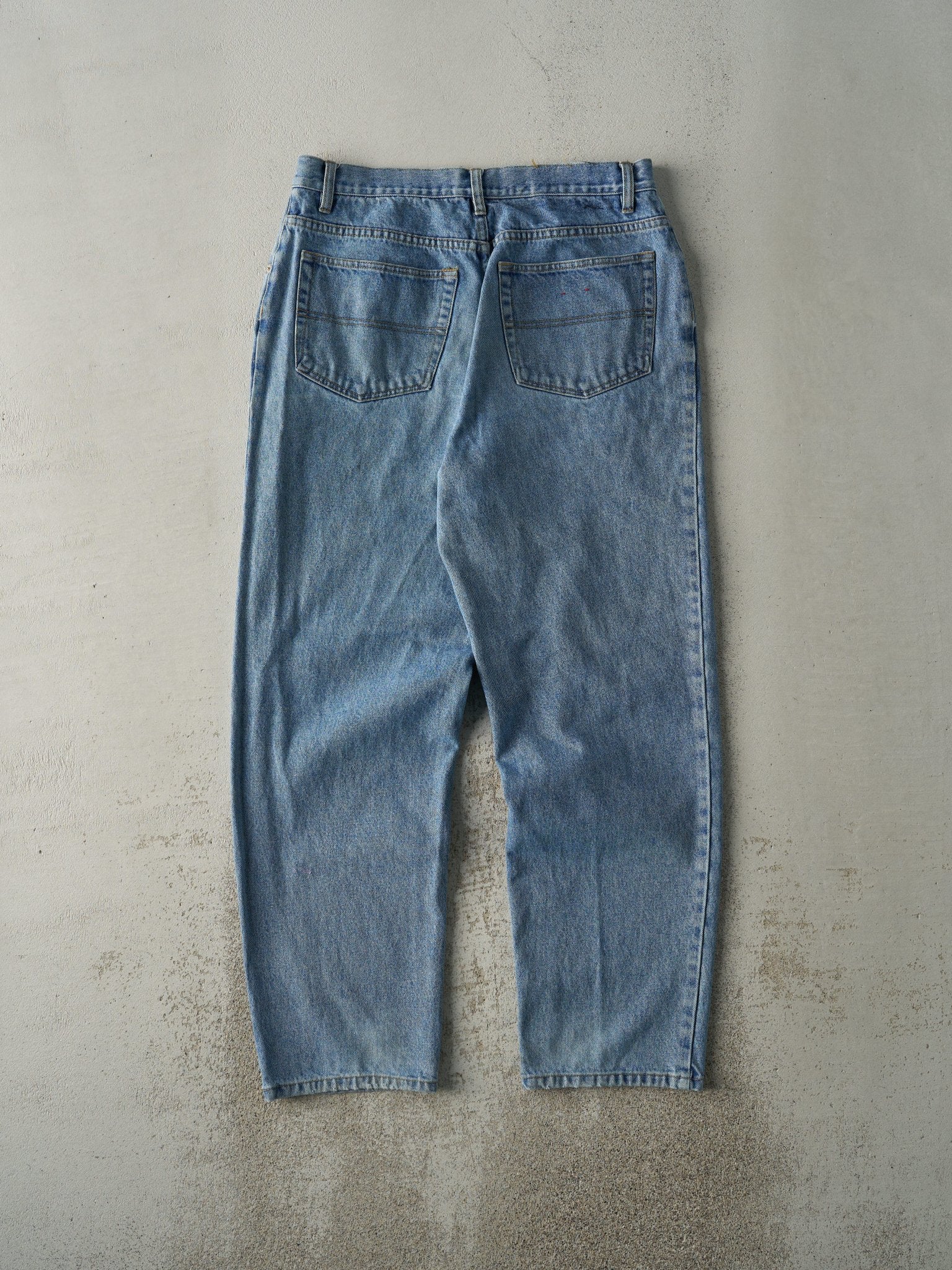 Vintage 90s Light Wash Tommy Jeans (33x30.5) - Image 3