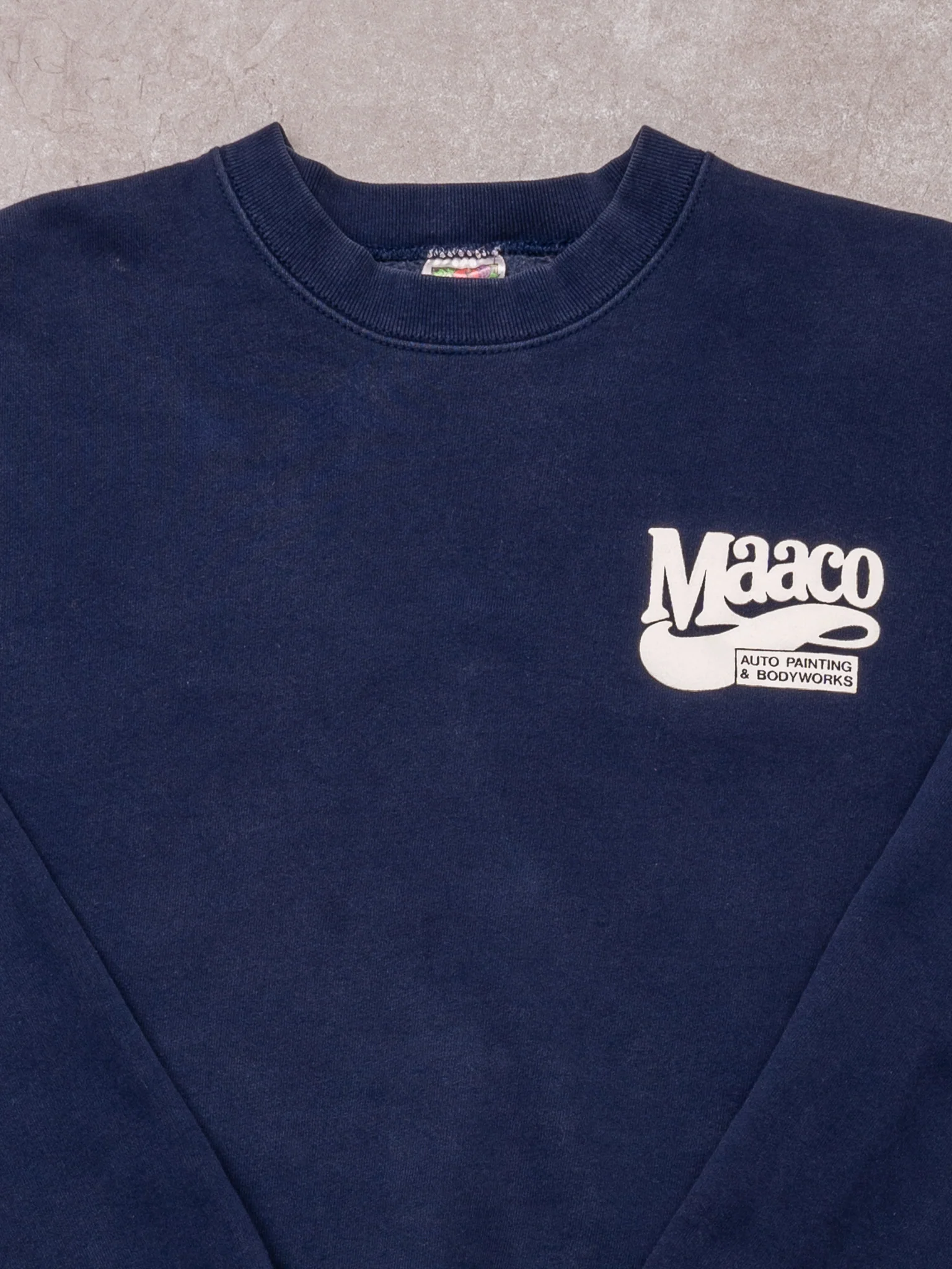 Vintage 90s Maaco Auto Painting Crewneck (L) - Image 2