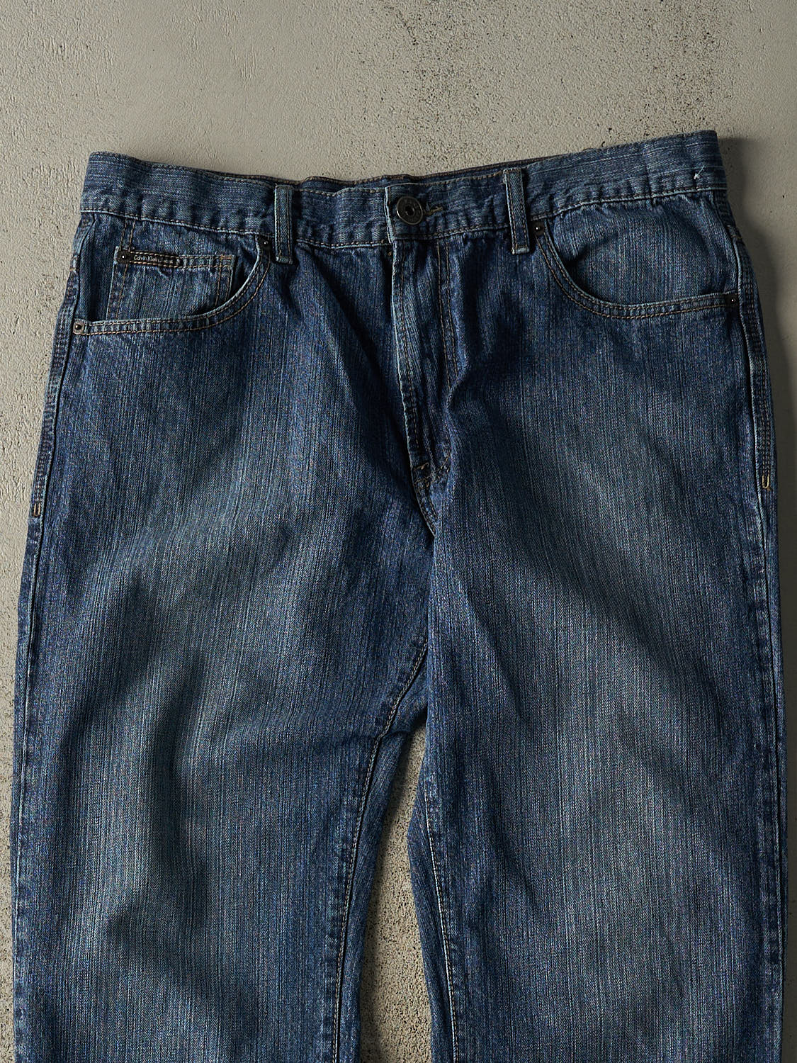 Vintage 90s Mid Wash Calvin Klein Jeans (36x29) - Image 3