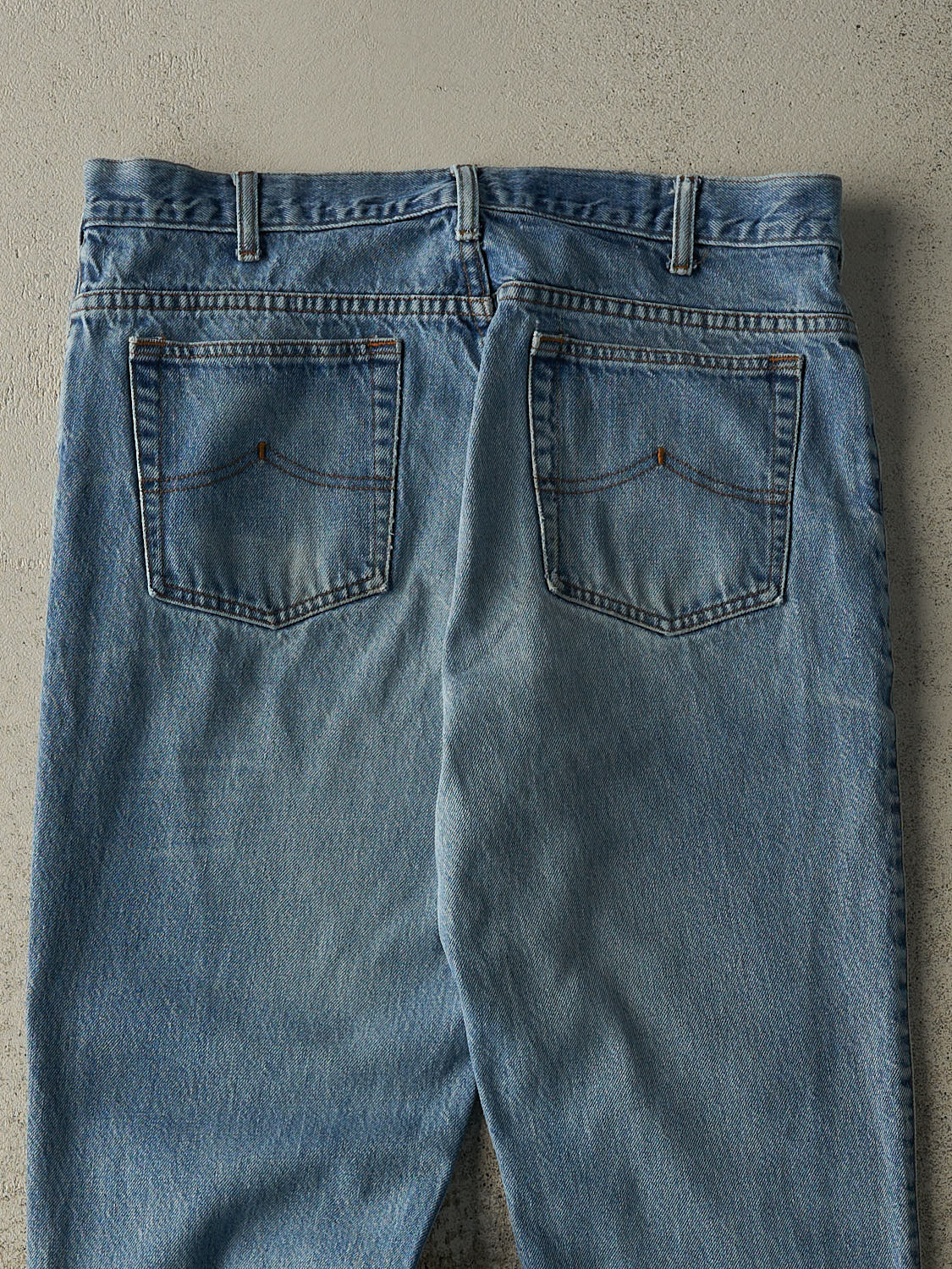 Vintage 90s Mid Wash Canyon Creek Jeans (34x33) - Image 5