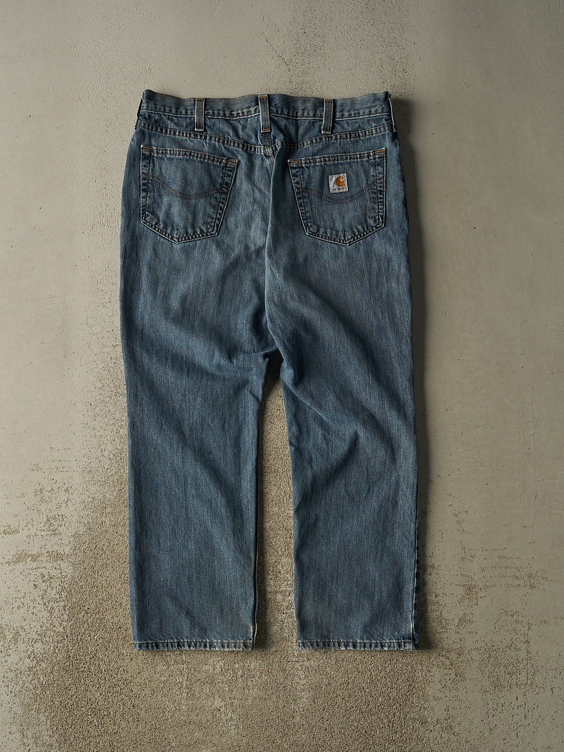 Vintage 90s Mid Wash Carhartt Jeans (36x29) - Image 3