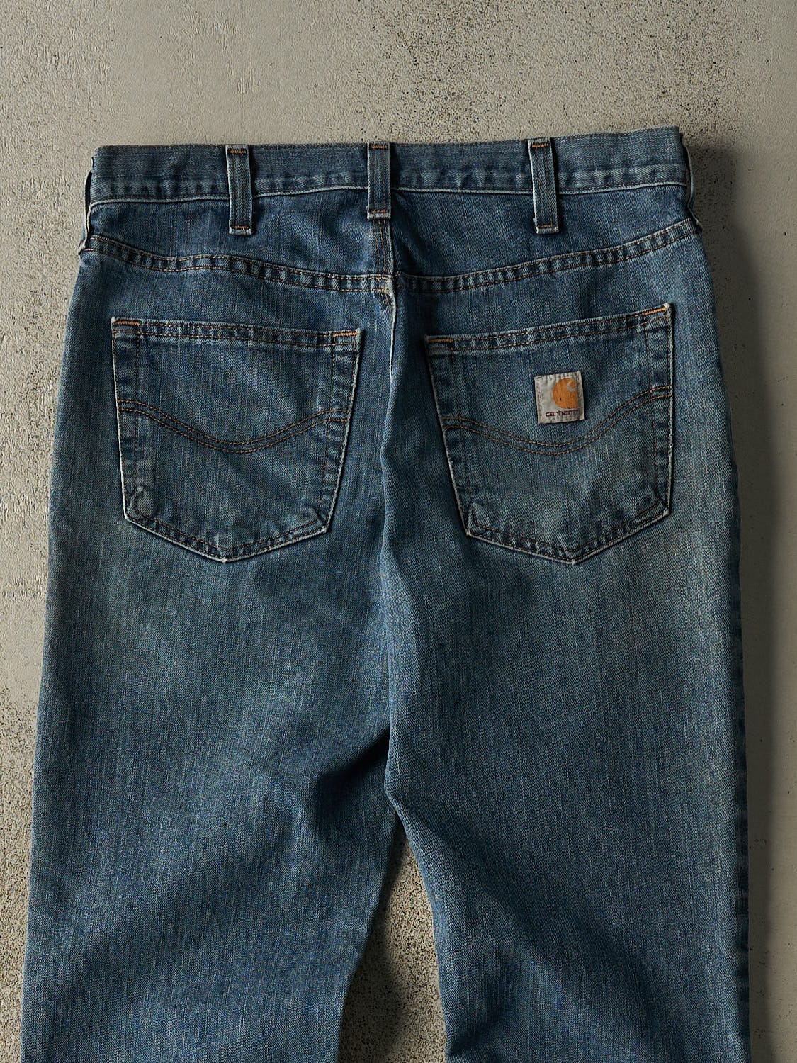 Vintage Y2K Mid Wash Carhartt Jeans (32x32) - Image 5